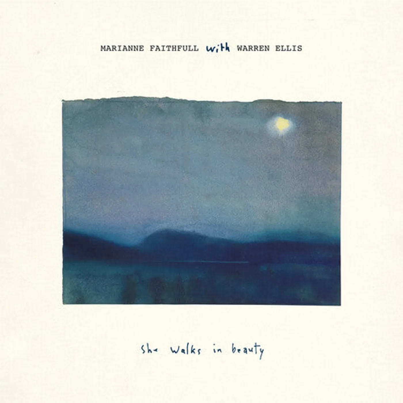 Marianne Faithfull LP Vinyl - She Walks In Beauty (With Warren Ellis) (Ogv)