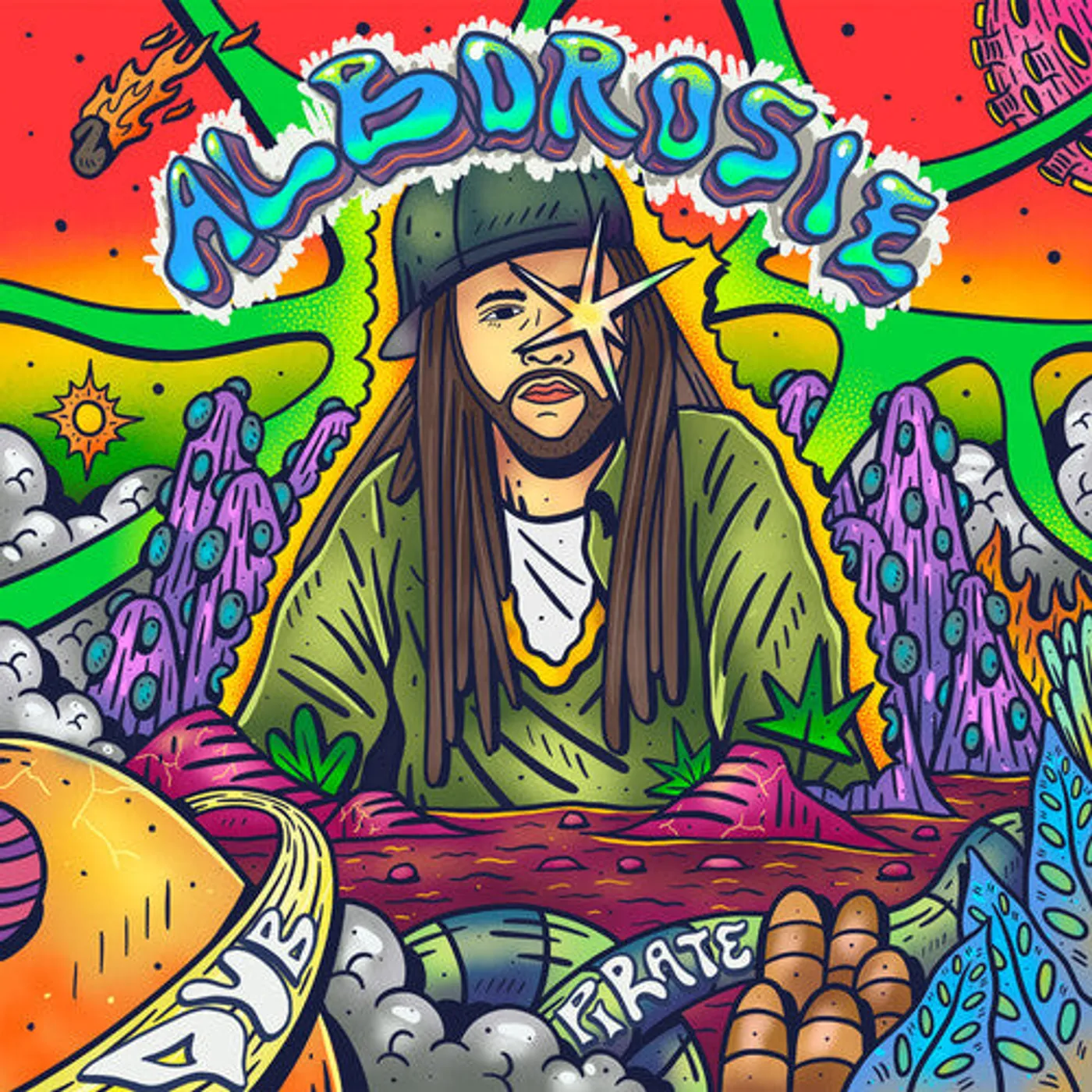 Alborosie LP Vinyl - Dub Pirate (Coloured Vinyl) (Ogv) (Org) (Spla)