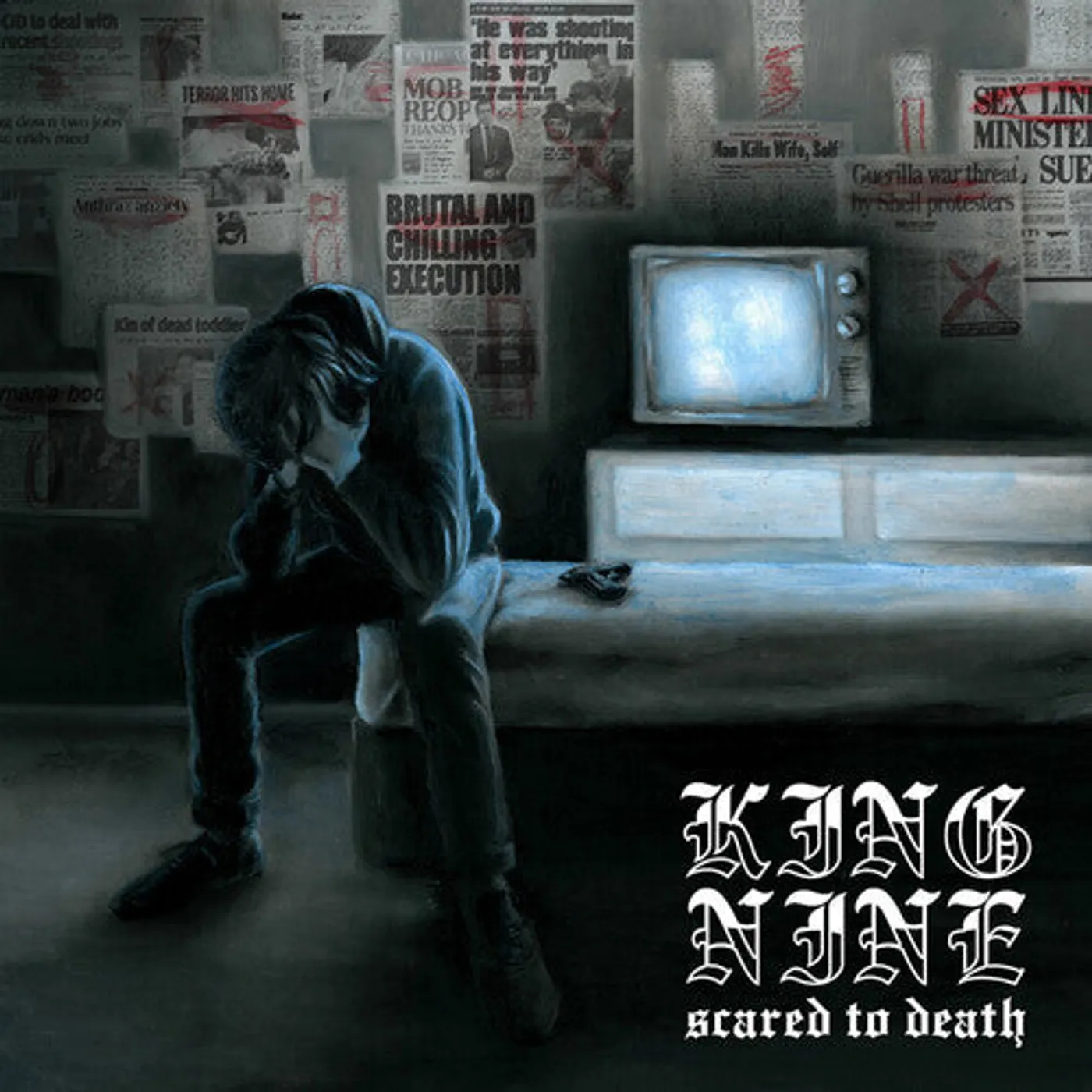 King Nine LP Vinyl - Scared To Death (Coloured Vinyl)