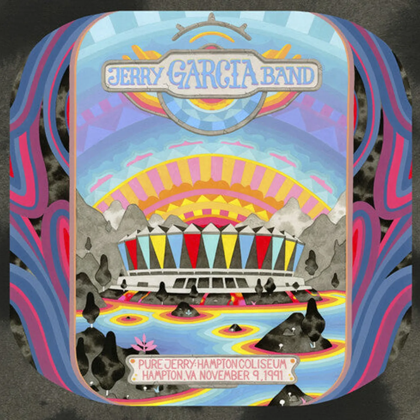 Jerry Garcia LP Vinyl - Pure Jerry: Coliseum Hampton Va November 9, 1991