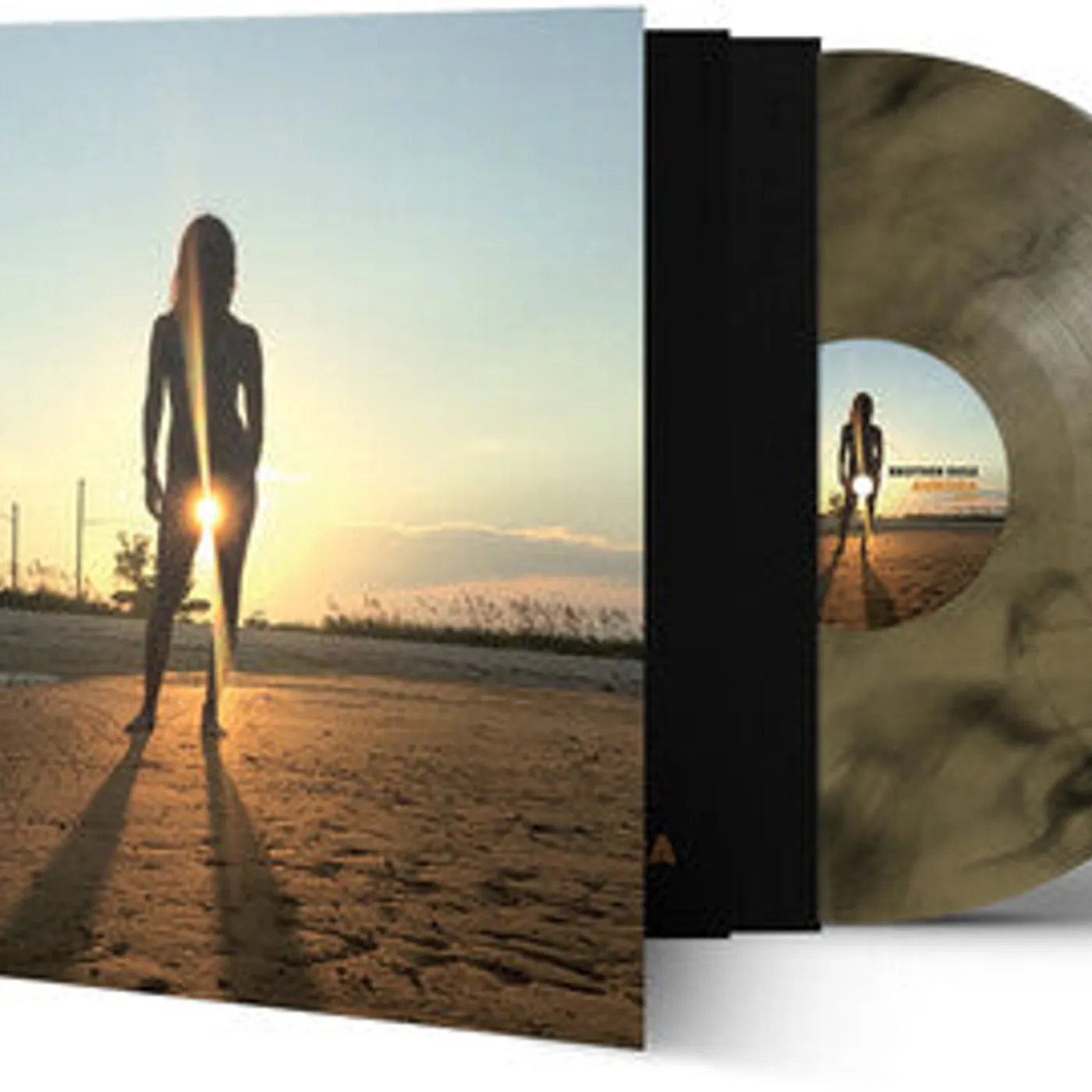 Brother Dege LP Vinyl - Aurora - Black / Gold Marble (Blk) (Coloured Vinyl) (Gol)