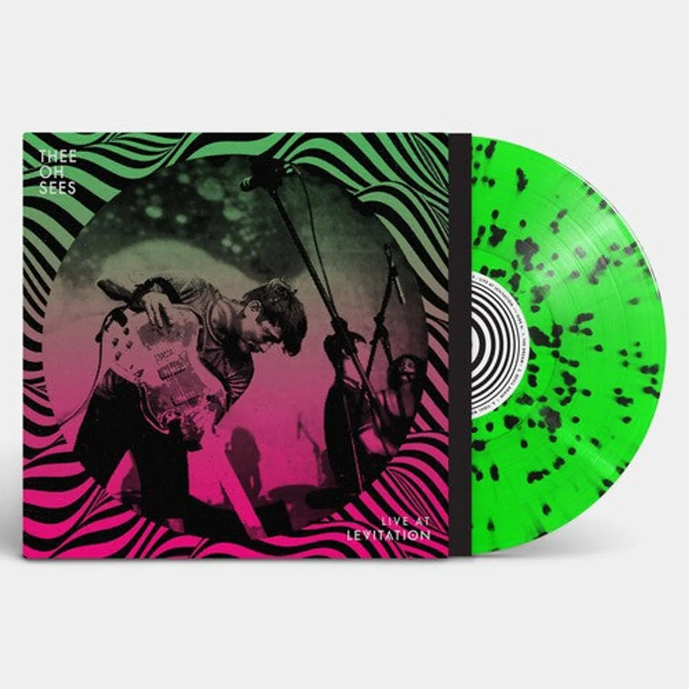 Thee Oh Sees LP Vinyl - Live At Levitation (Blk) (Coloured Vinyl) (Grn) (Spla)