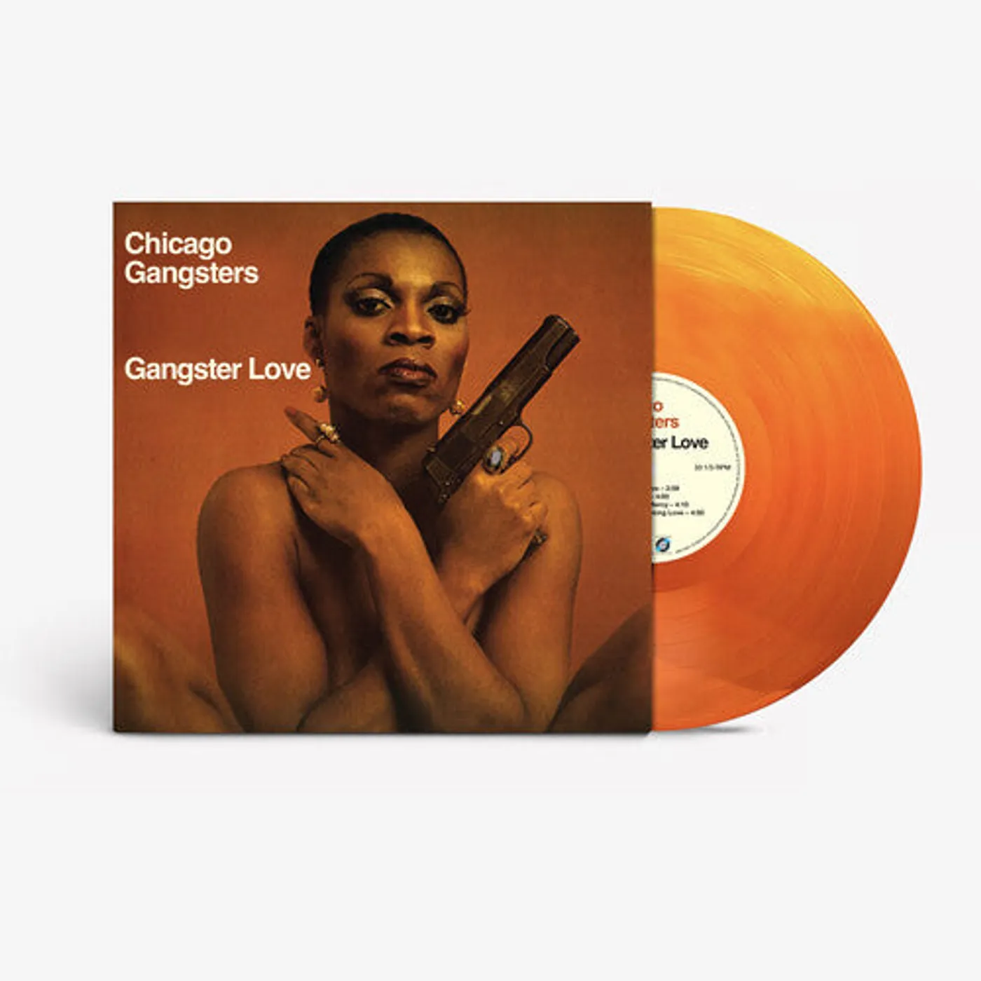 Chicago Gangsters LP Vinyl - Gangster Love - Pumpkin Spice (Coloured Vinyl) (Ofgv) (Org)