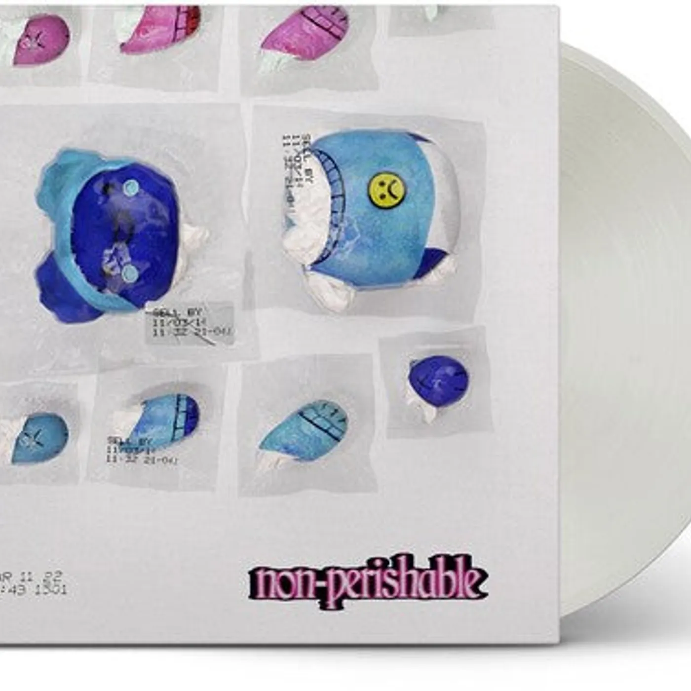 Tobi Lou LP Vinyl - Non-Perishable - Milky Clear (Coloured Vinyl) (Cvnl) (Wht)