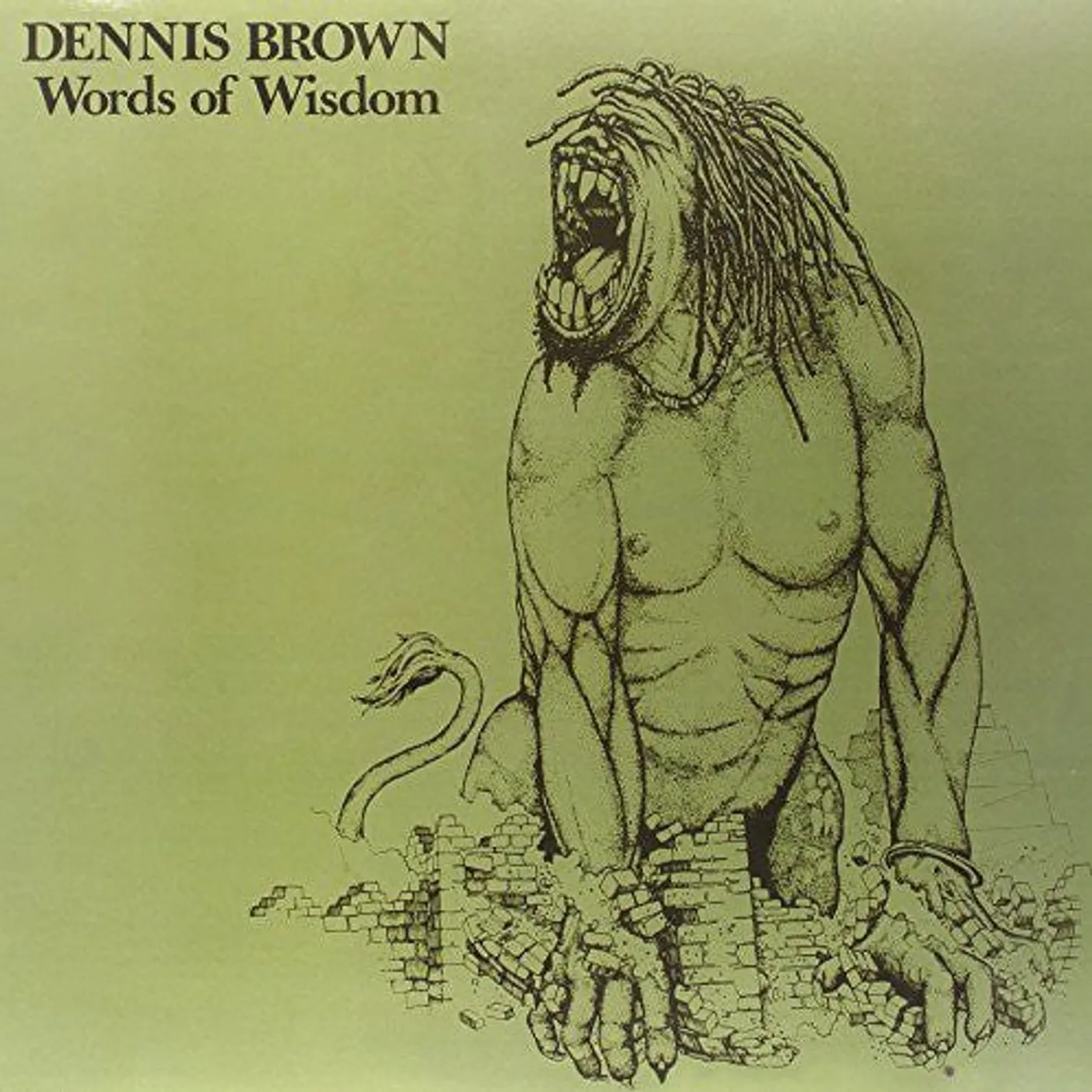 Dennis Brown LP Vinyl - Words Of Wisdom