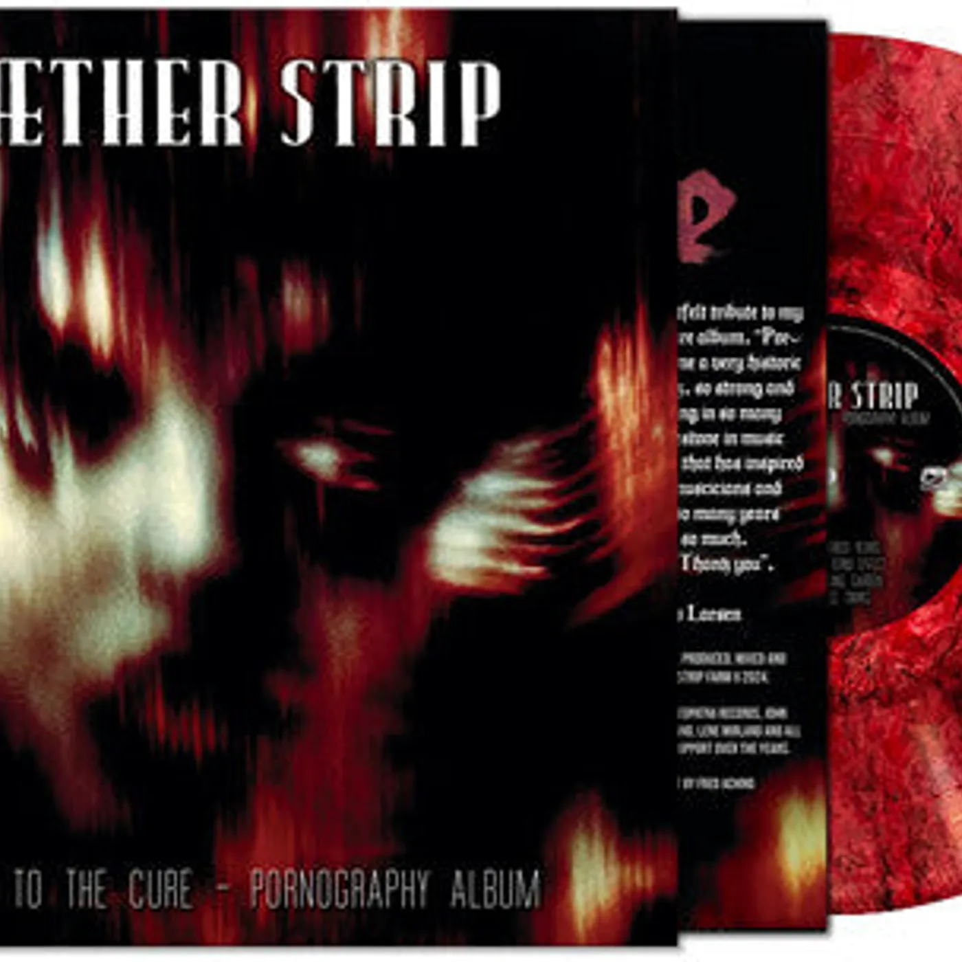 Leather Strip LP Vinyl - Tribute To The Cure - Pornography Album