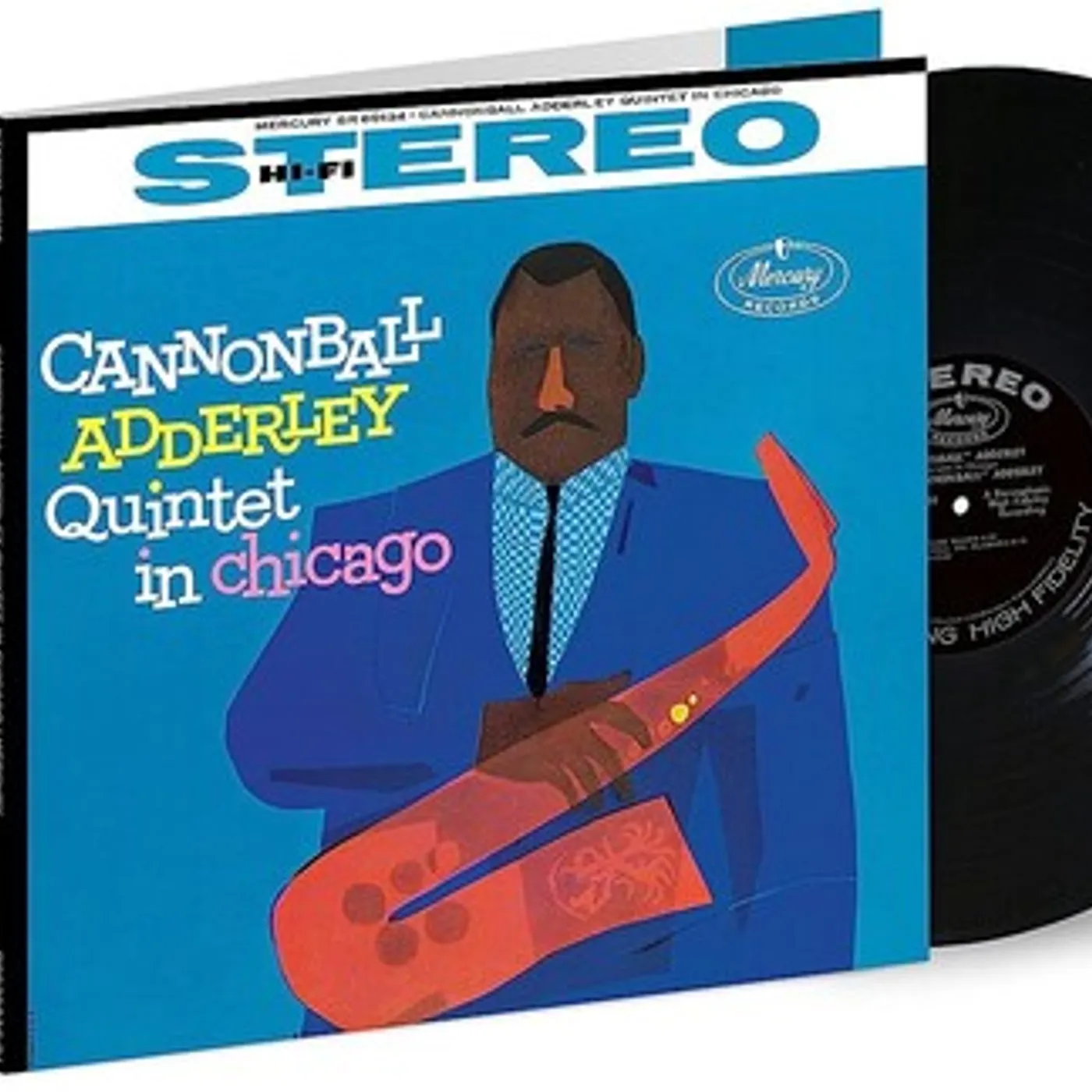Cannonball Adderley LP Vinyl - Cannonball Adderley Quintet In Chicago (Verve Acou