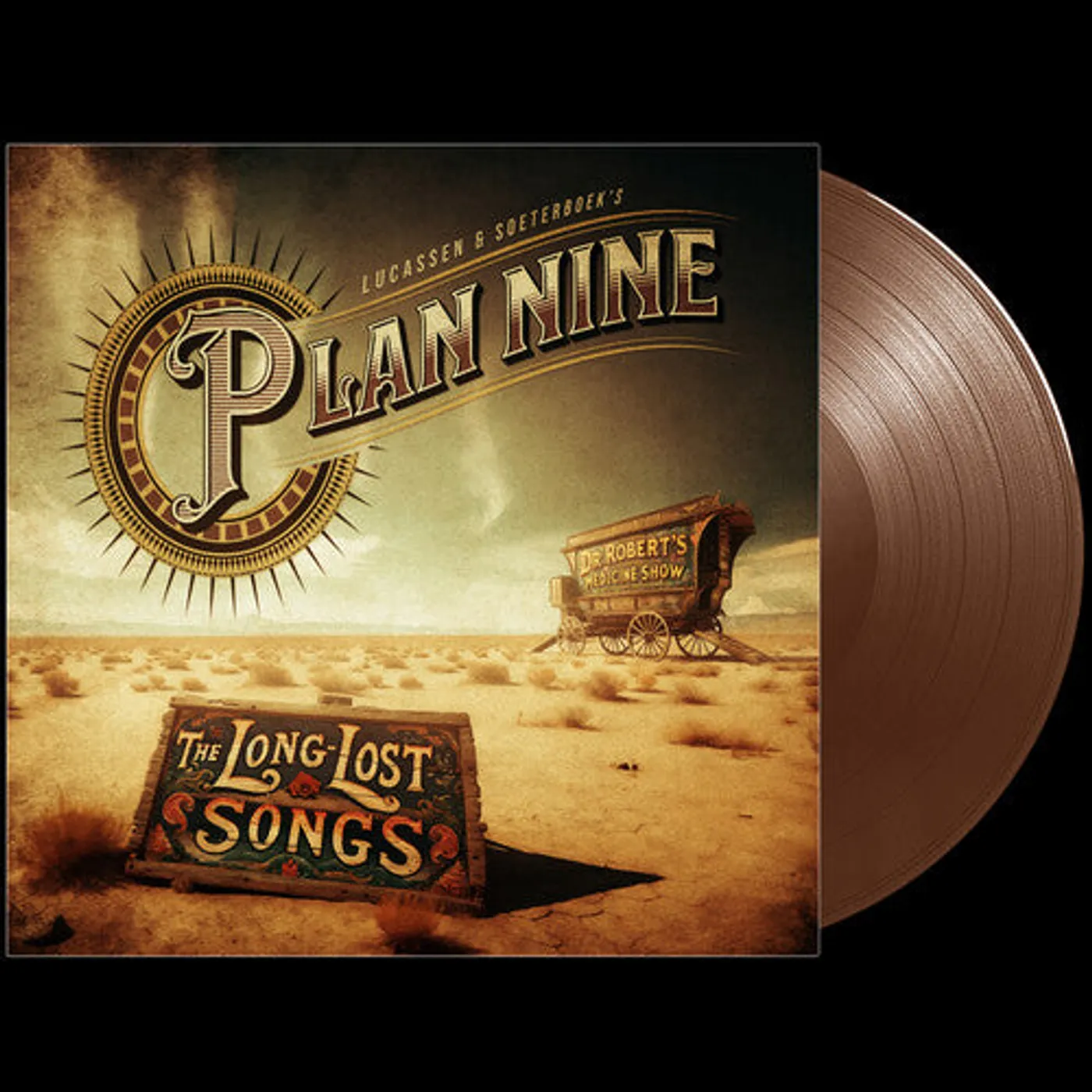 Lucassen & Soeterboek's Plan Nine LP Vinyl - Long-Lost Songs - Brown (Brwn) (Coloured Vinyl) (Ofgv)