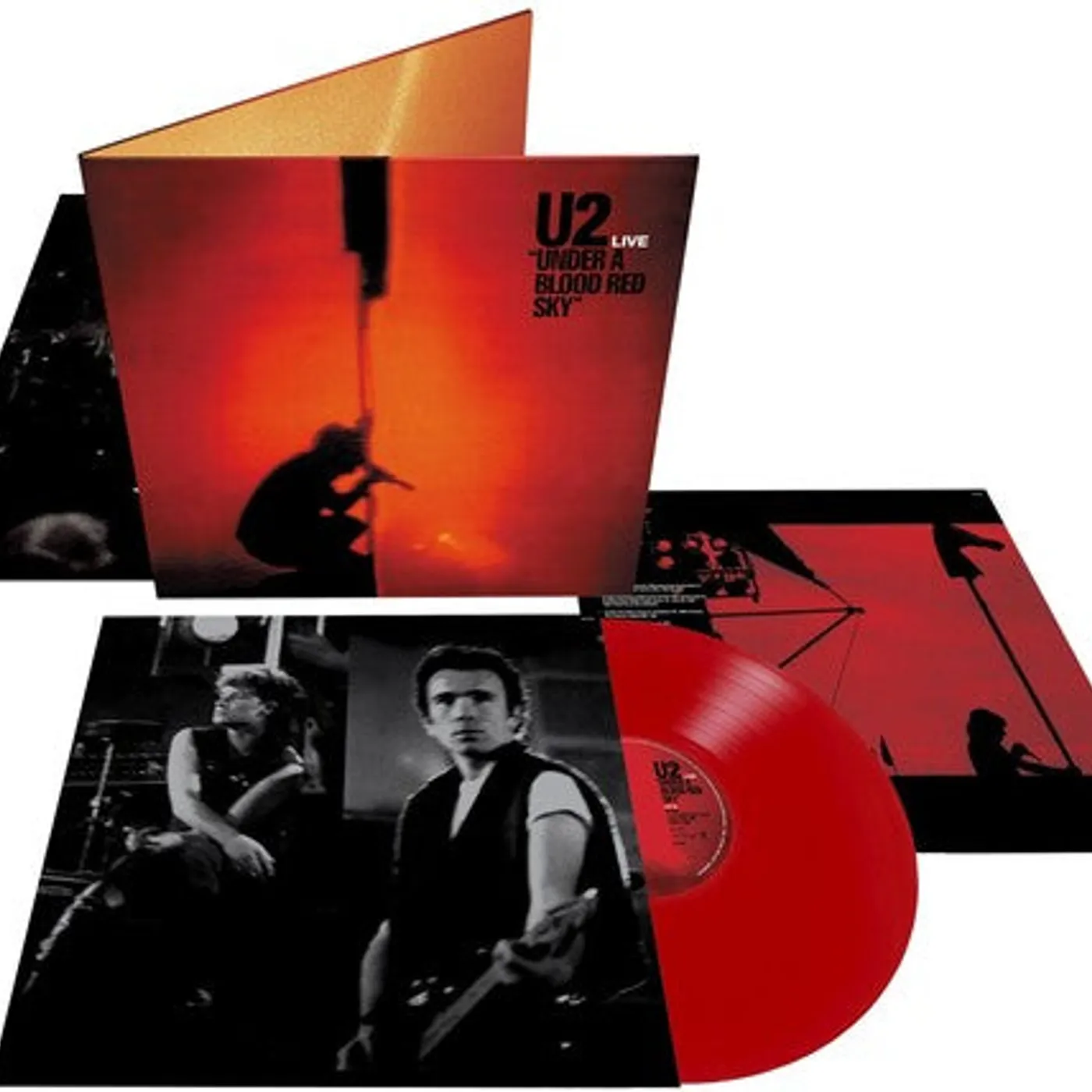 U2 LP Vinyl - Under A Blood Red Sky (Coloured Vinyl) (Ogv) (Red) (Aniv)