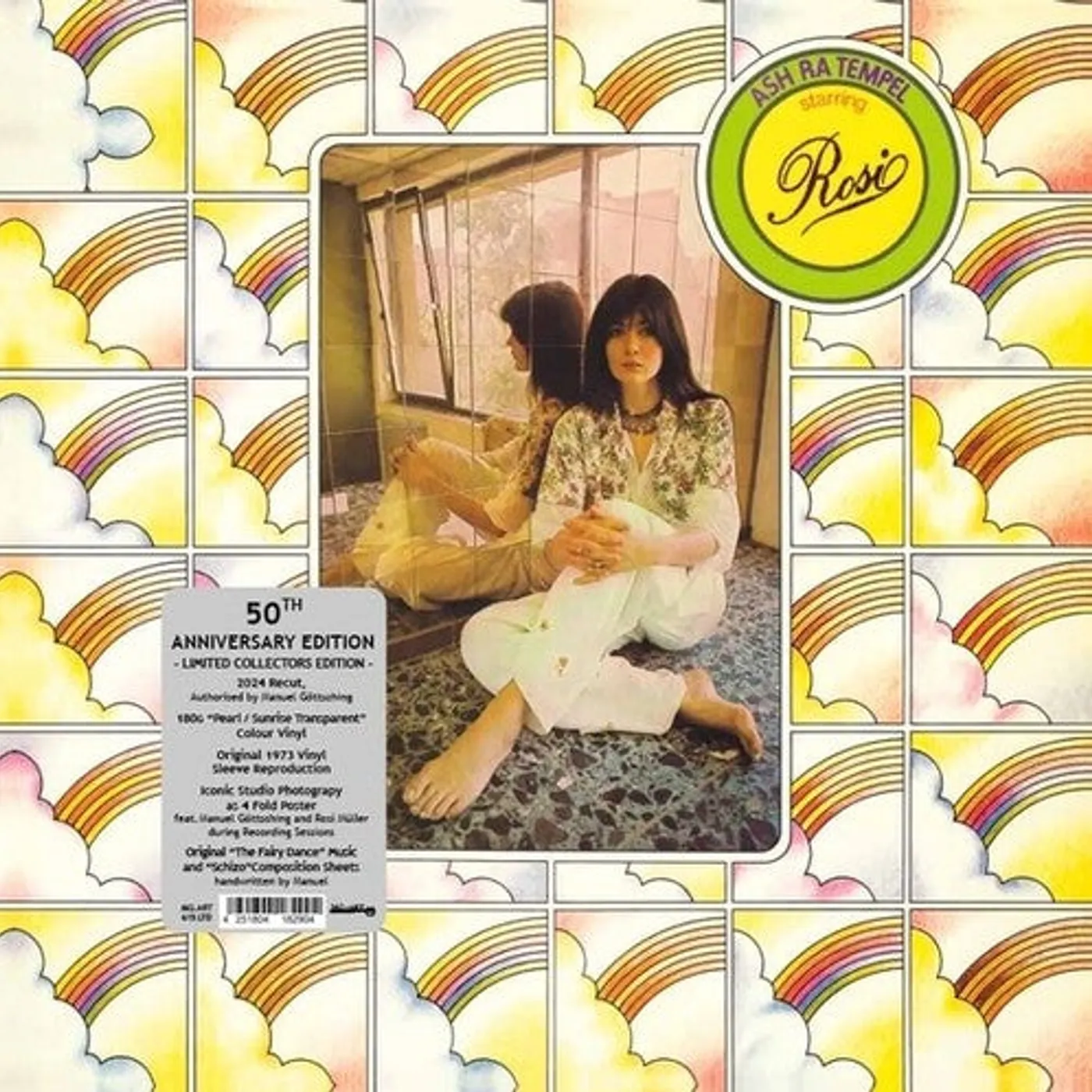 Ash Ra Tempel LP Vinyl - Starring Rosi (Ltd) (Prl)