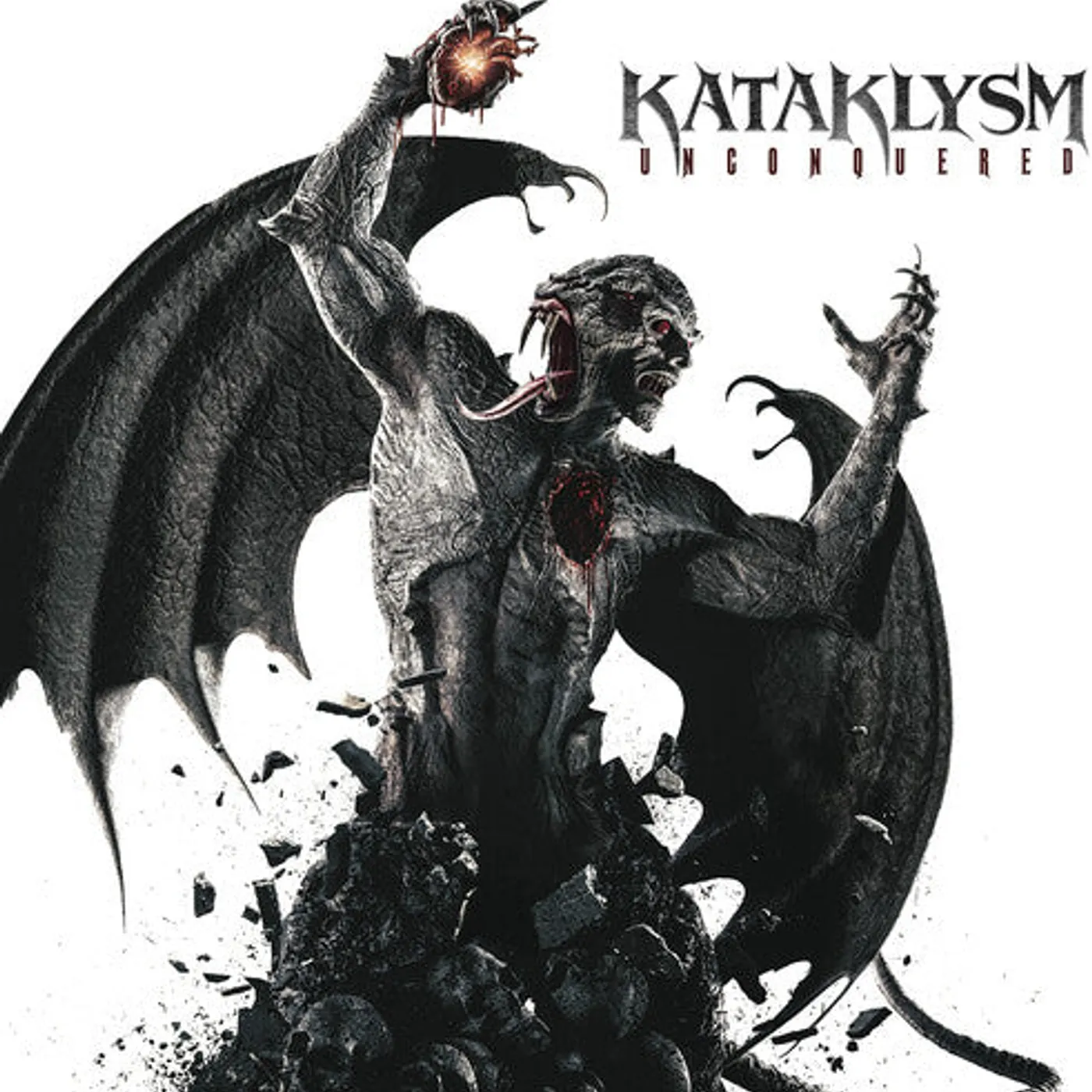 Kataklysm LP Vinyl - Unconquered (Red & Black Splatter) (Blk) (Ltd)