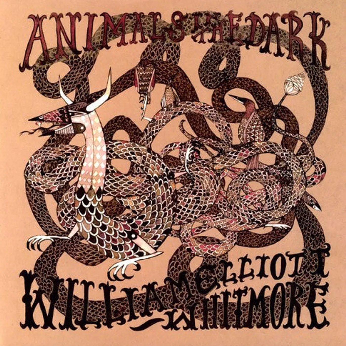 William Elliott Whitmore LP Vinyl - Animals In The Dark