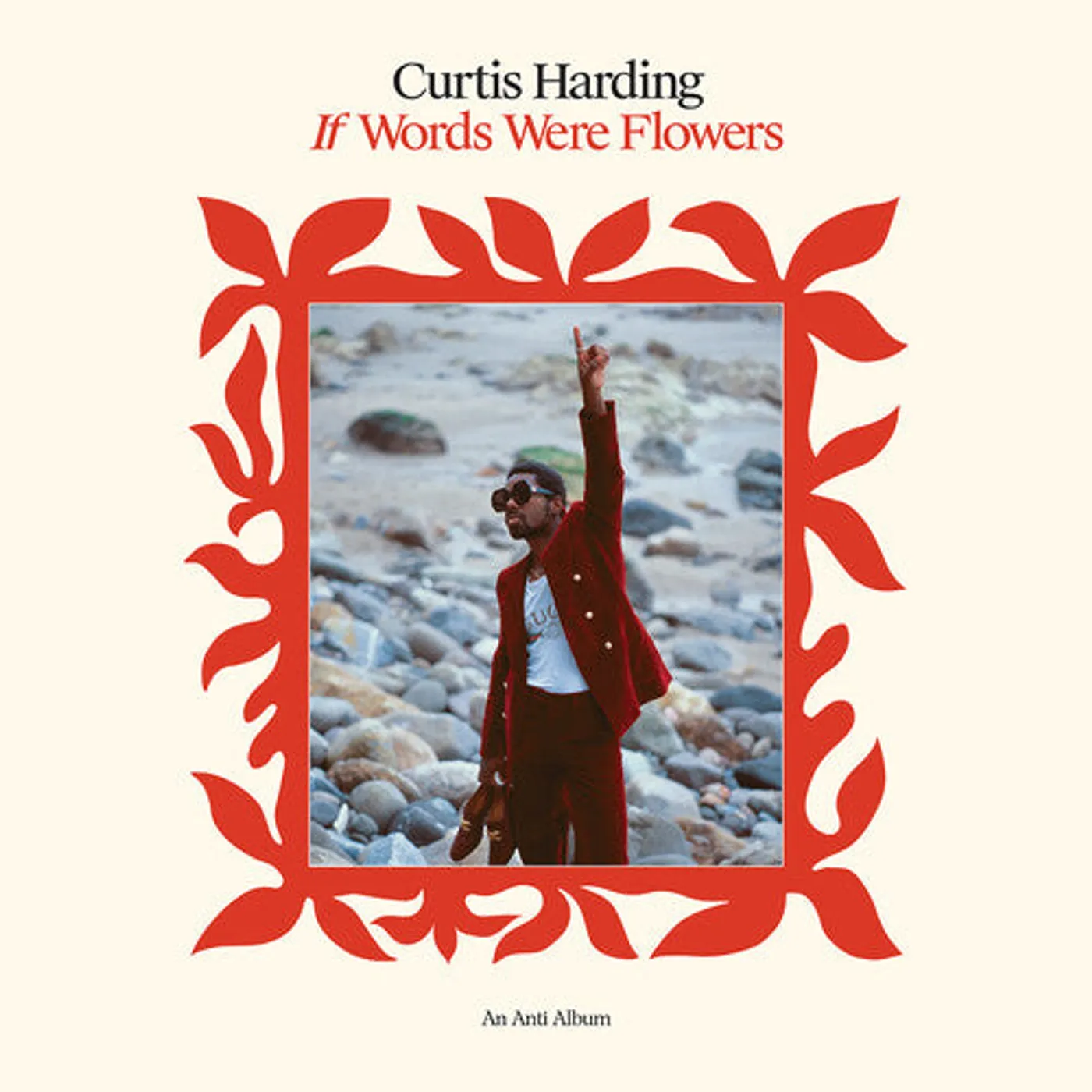 Curtis Harding LP Vinyl - If Words Were Flowers (Opaque Red) (Coloured Vinyl) (Red)