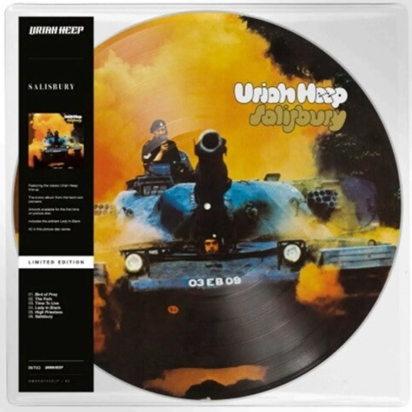 Uriah Heep LP Vinyl - Salisbury (Ltd) (Pict) (Aniv)