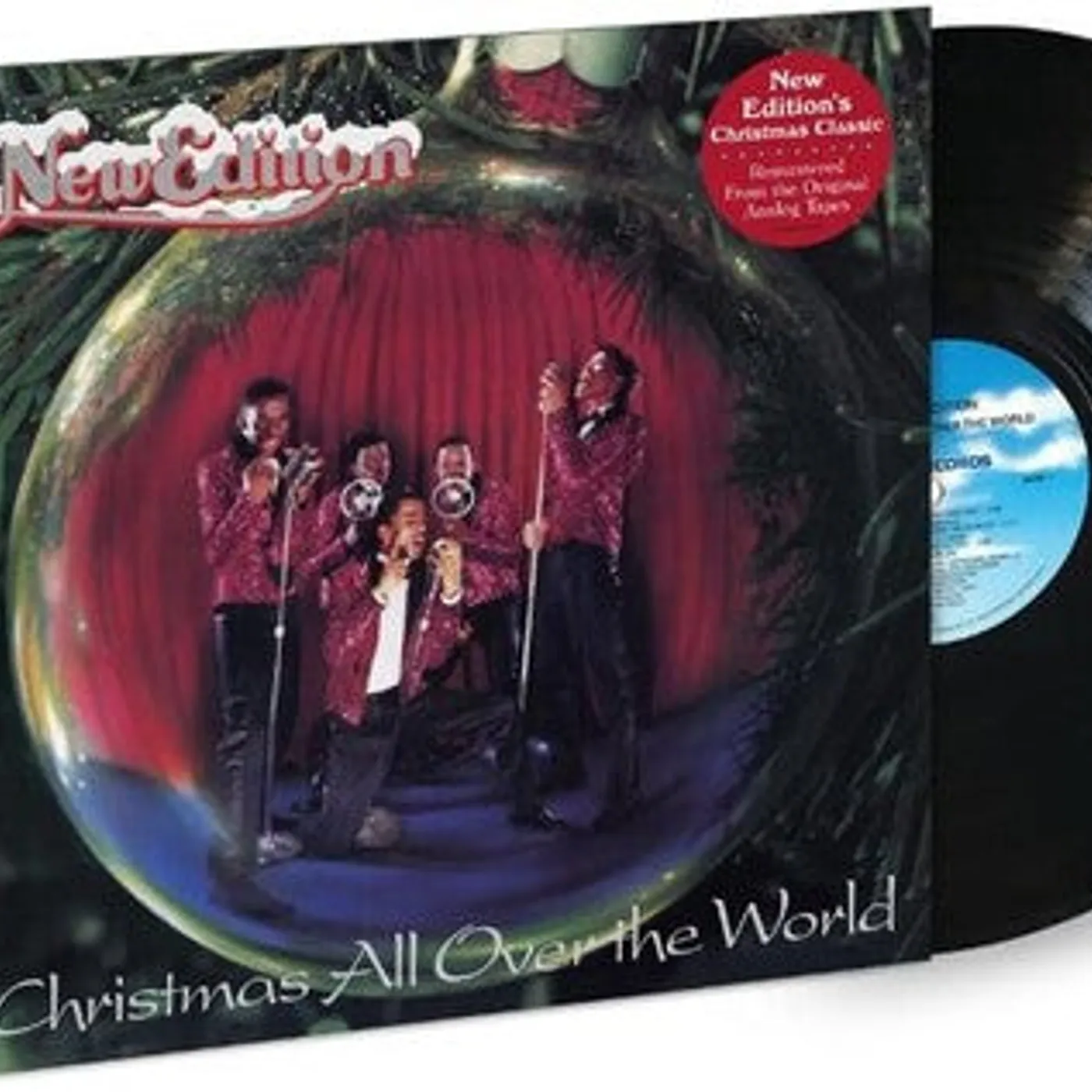 New Edition LP Vinyl - Christmas All Over The World (Ep)