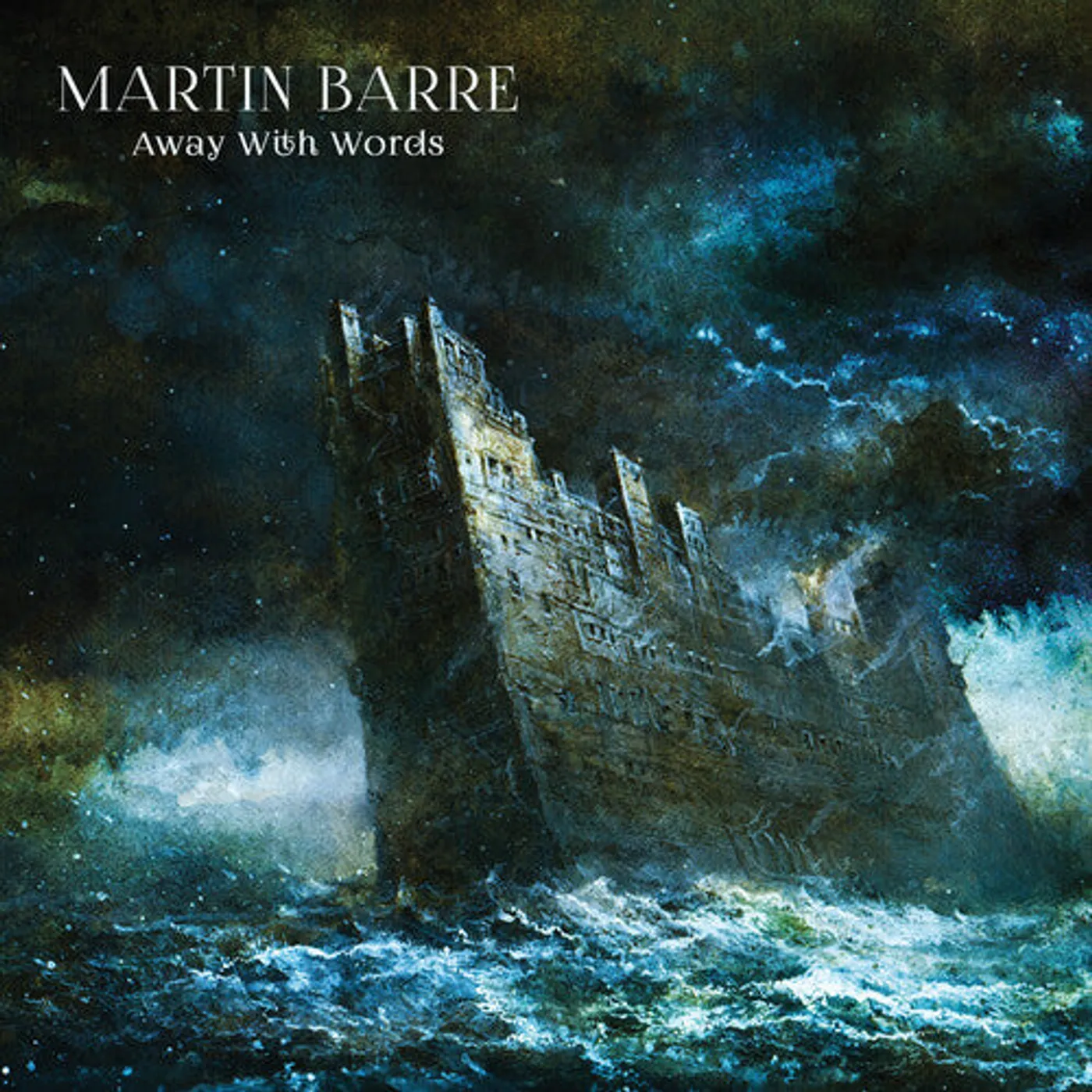Martin Barre LP Vinyl - Away With Words (Blue) (Dlx) (Reis)