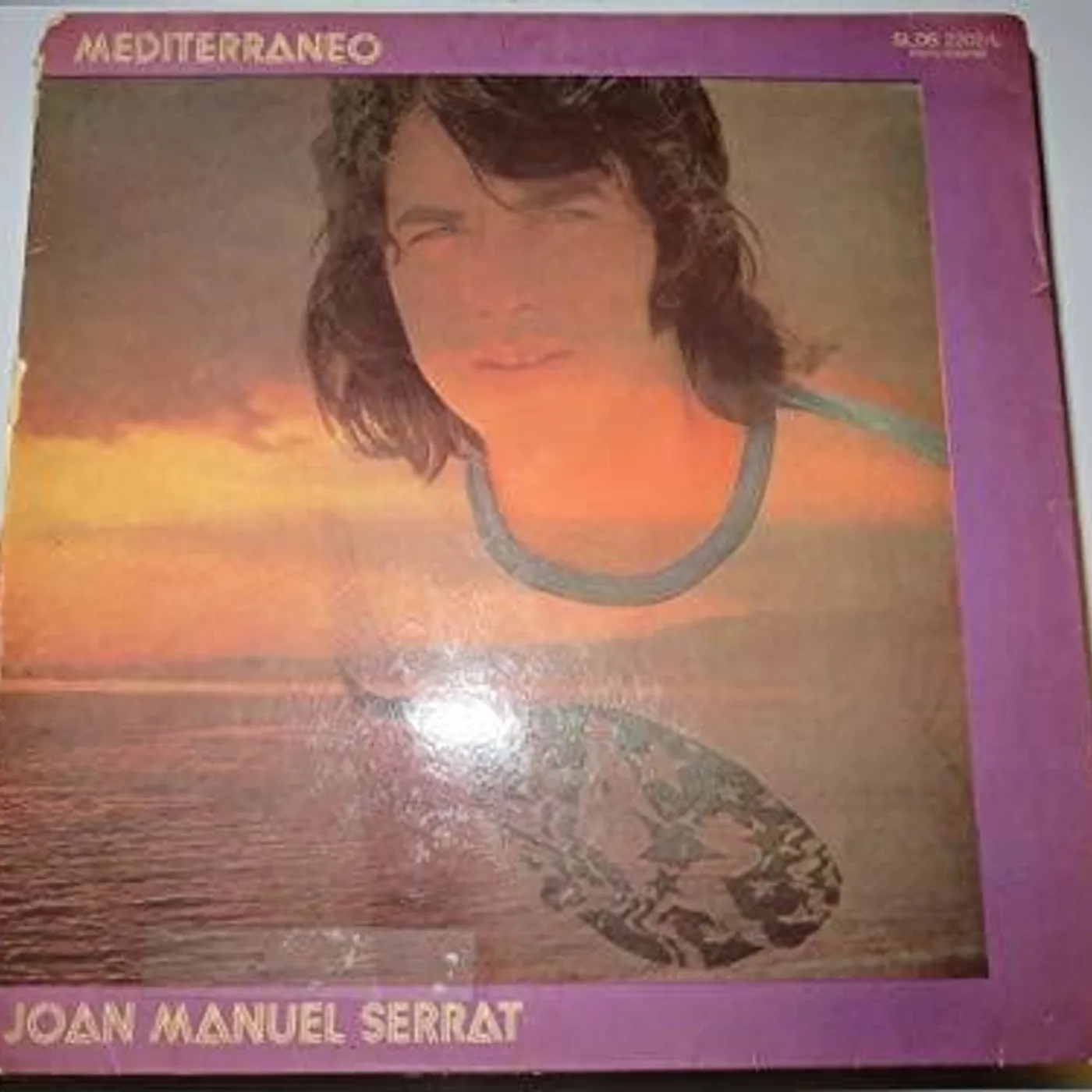 Joan Manuel Serrat LP Vinyl - Mediterraneo (Arg)