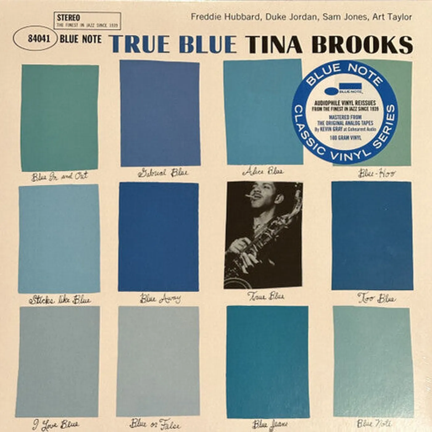 Tina Brooks LP Vinyl - True Blue (Blue Note Classic Vinyl Series)
