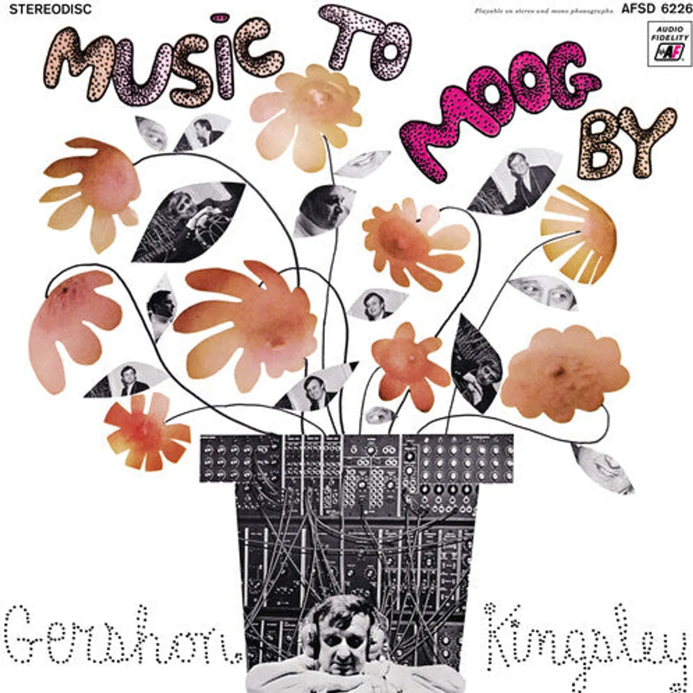 Gershon Kingsley LP Vinyl - Music To Moog By - Crystal Clear (Cvnl)