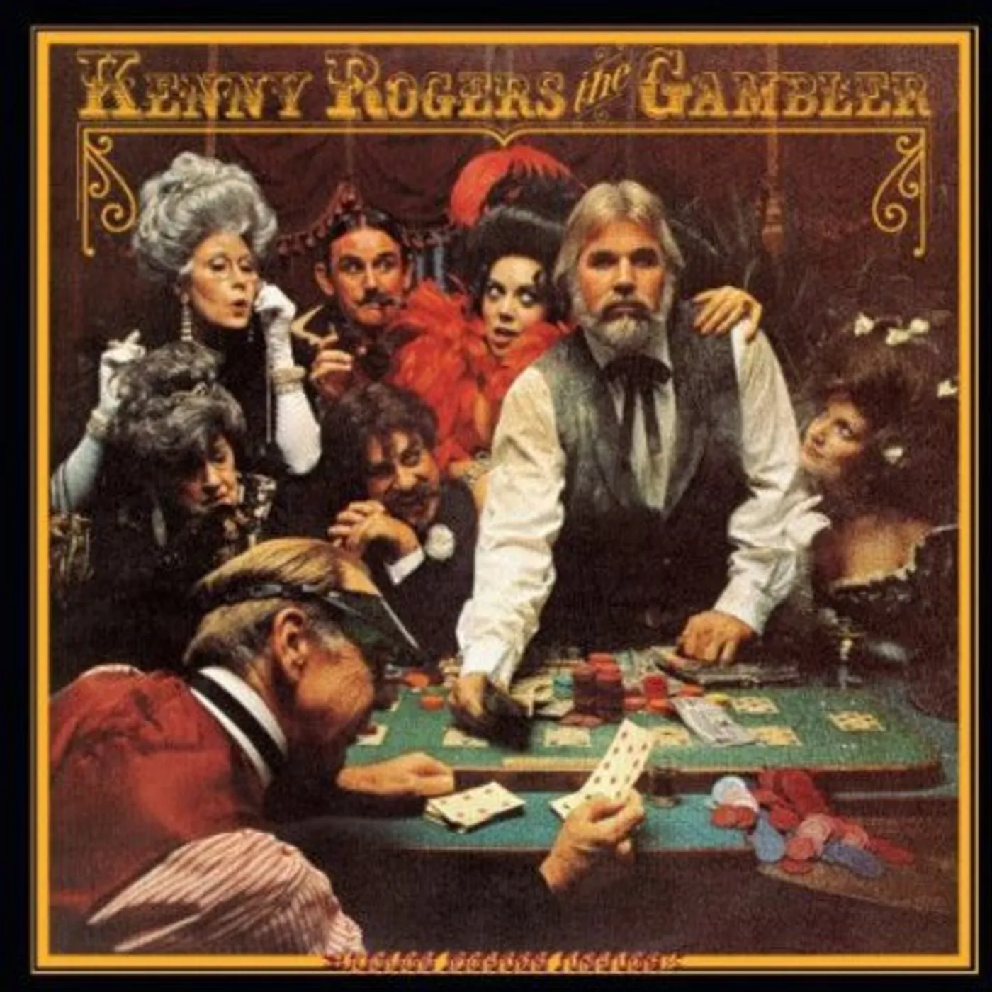 Kenny Rogers LP Vinyl - Gambler