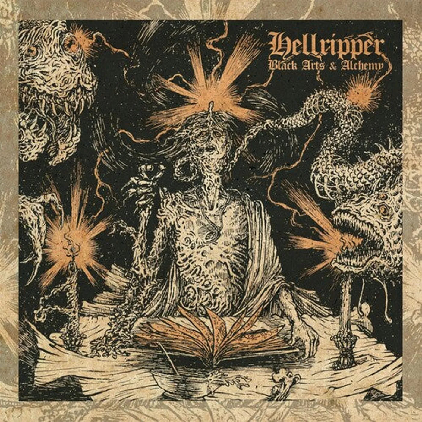 Hellripper LP Vinyl - Black Arts & Alchemy (Coloured Vinyl) (Org)