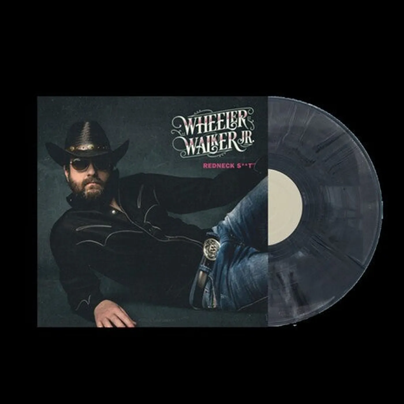 Wheeler Walker Jr. LP Vinyl - Redneck Shit - Dark Grey Marble (Coloured Vinyl) (Gry)