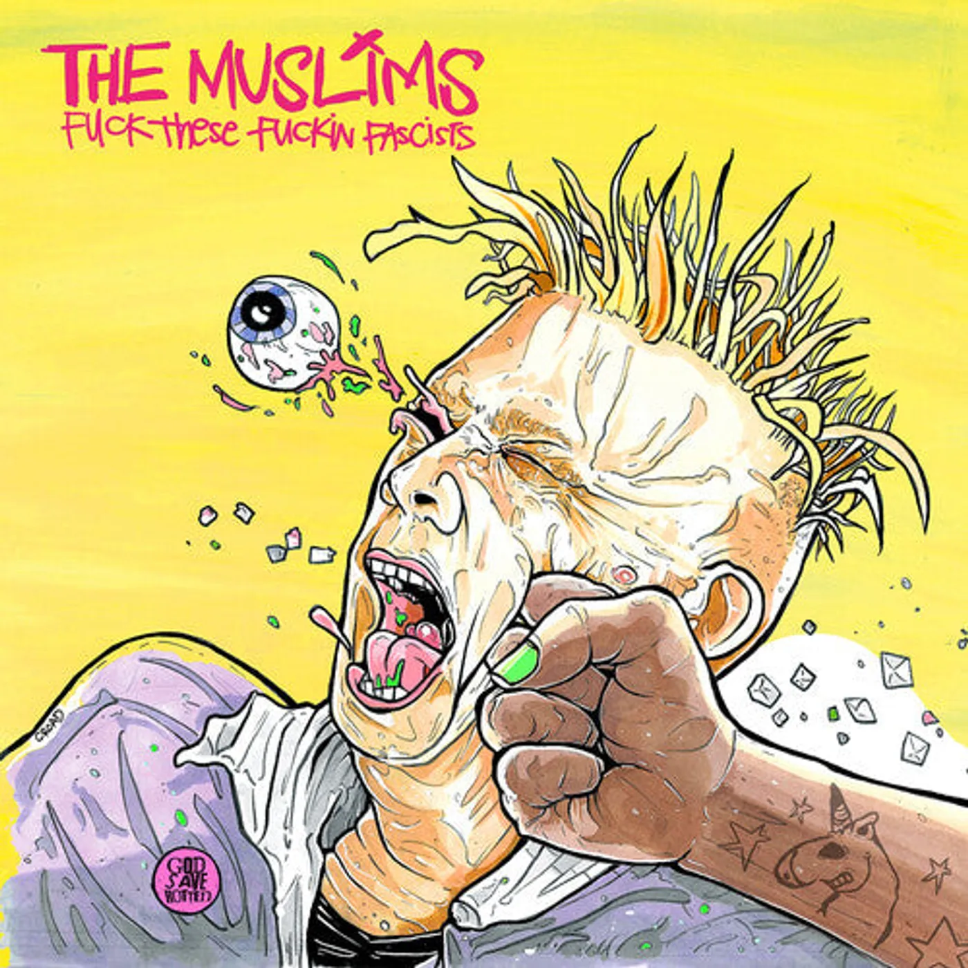 The Muslims LP Vinyl - Fuck These Fuckin Facists