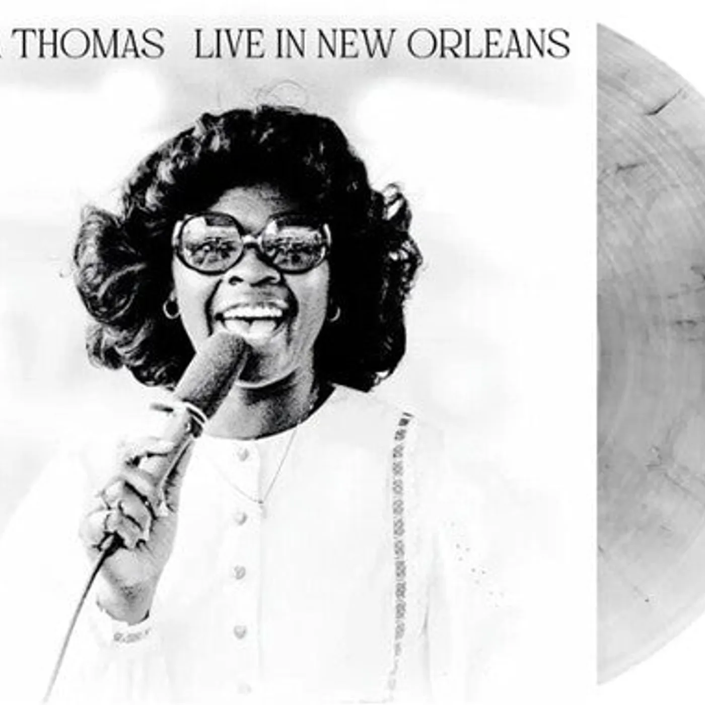 Irma Thomas LP Vinyl - Live In New Orleans (Coloured Vinyl) (Gry) (Smok) (Uk)