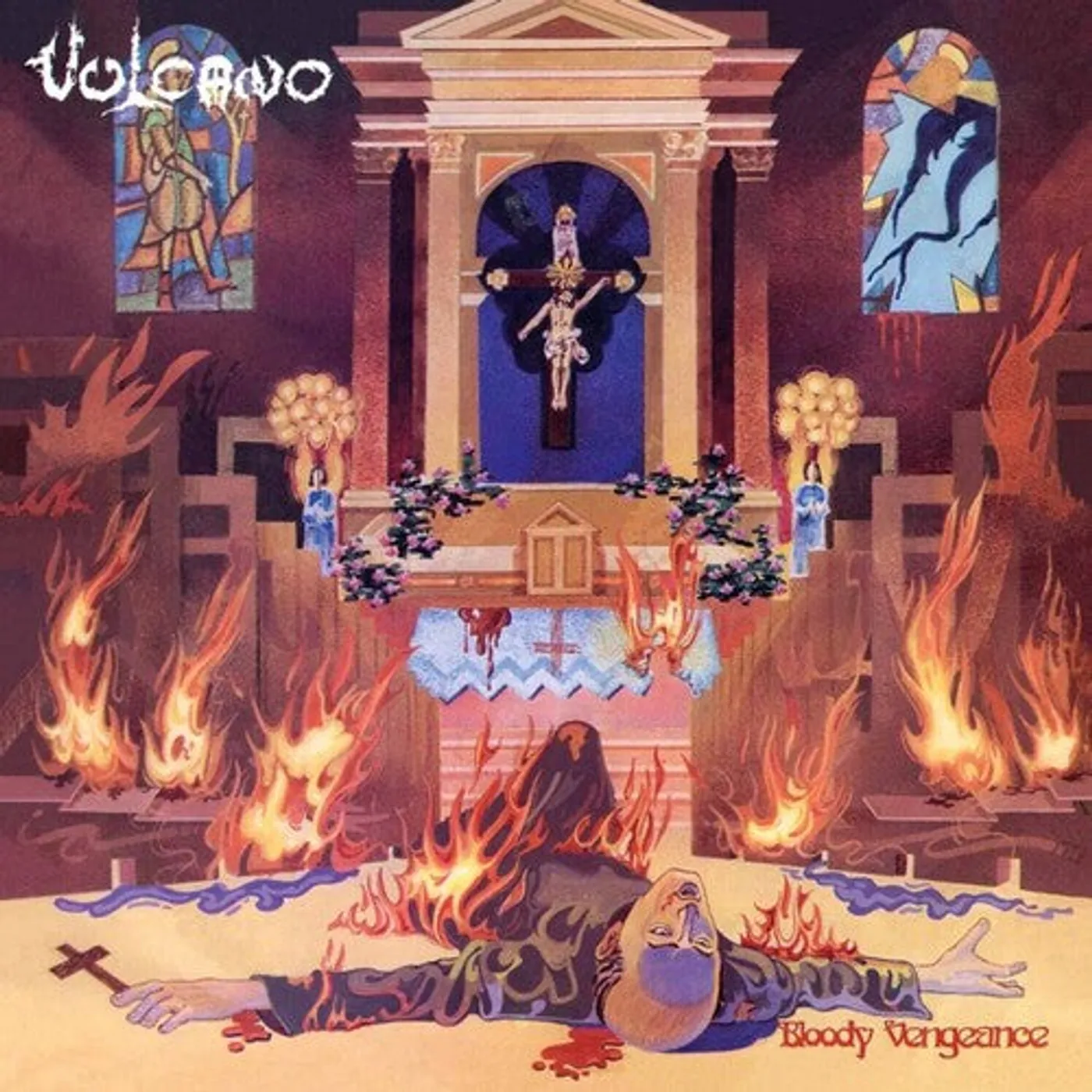 Vulcano LP Vinyl - Bloody Vengeance - Purple (Coloured Vinyl) (Ltd) (Purp)