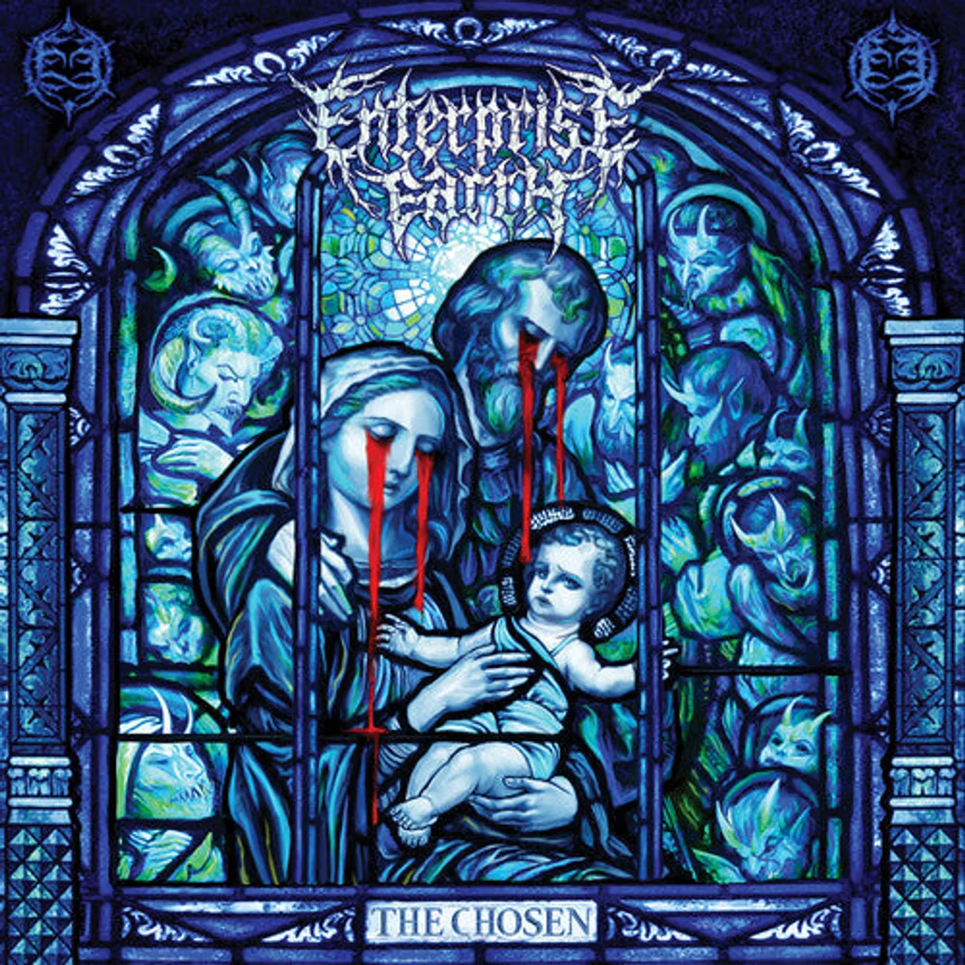 Enterprise Earth LP Vinyl - Chosen (Ghostly: Clear With Cobalt) (Coloured Vinyl) (Cvnl)
