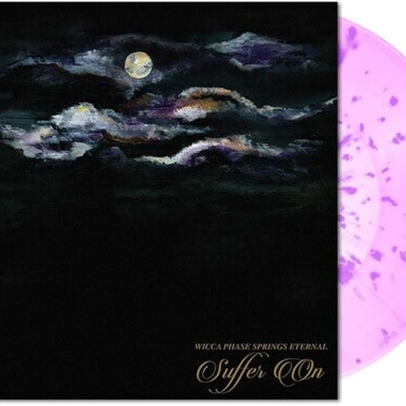 Wicca Phase Springs Eternal LP Vinyl - Suffer On (Pink / Neon Purple Splatter) (Coloured Vinyl)