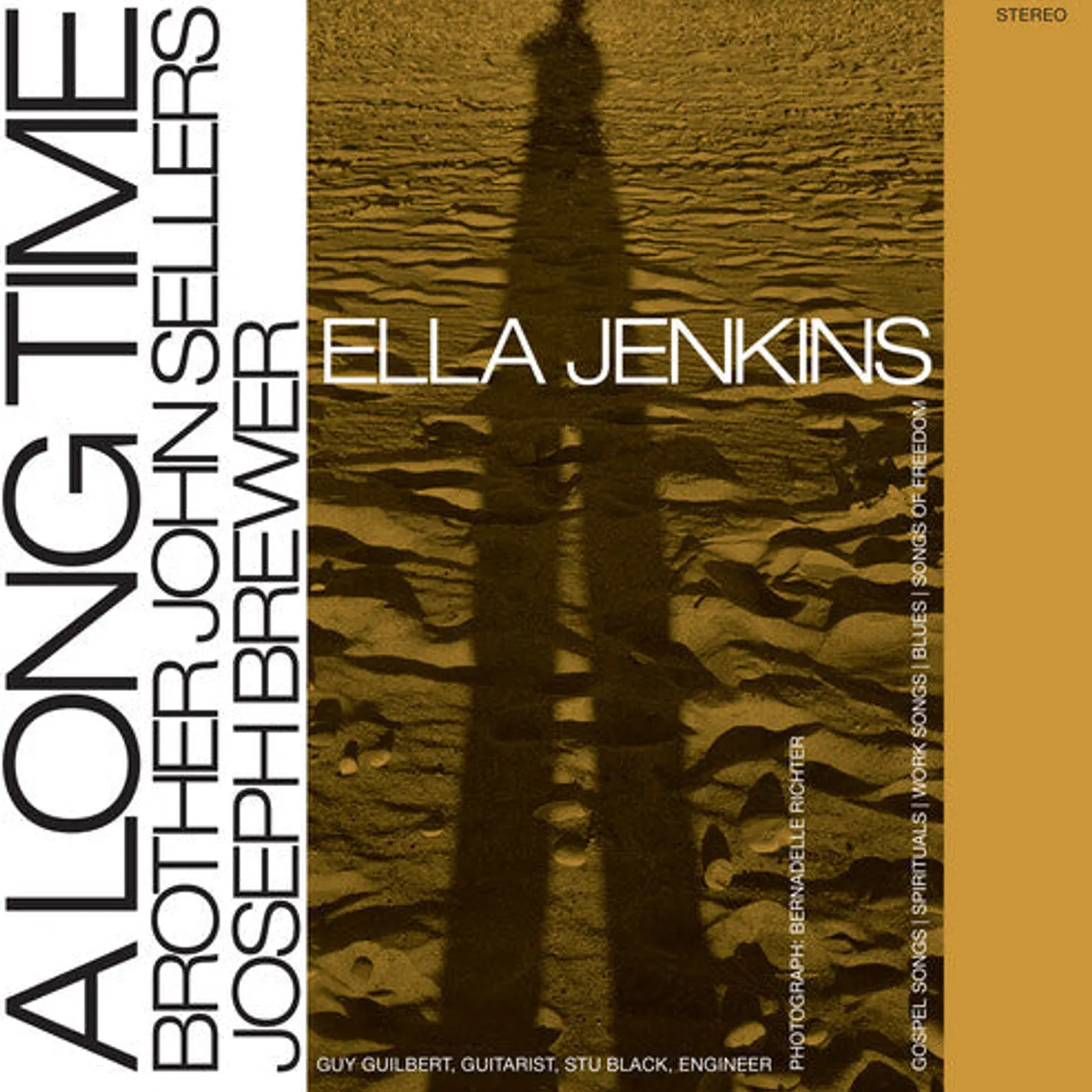 Ella Jenkins LP Vinyl - Long Time To Freedom (Reis)