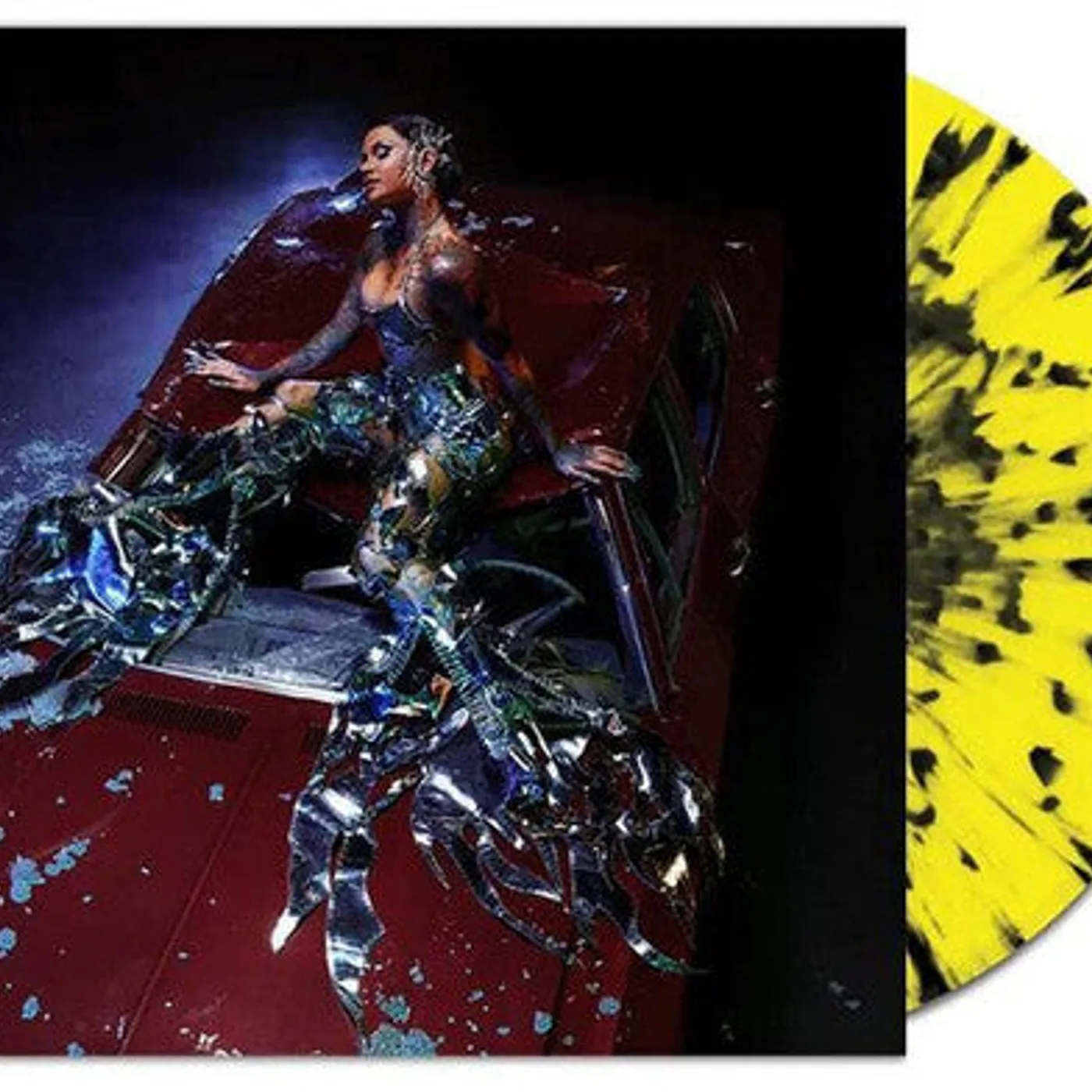 Kehlani LP Vinyl - Crash - Limited Edition (Blk) (Coloured Vinyl) (Ylw) (Spla)