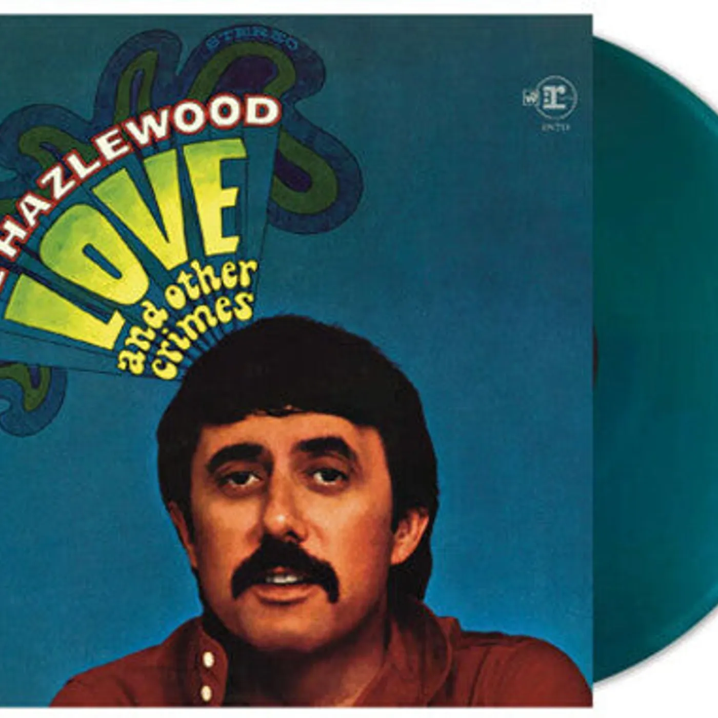 Lee Hazlewood LP Vinyl - Love And Other Crimes (Blue) (Coloured Vinyl) (Ltd)