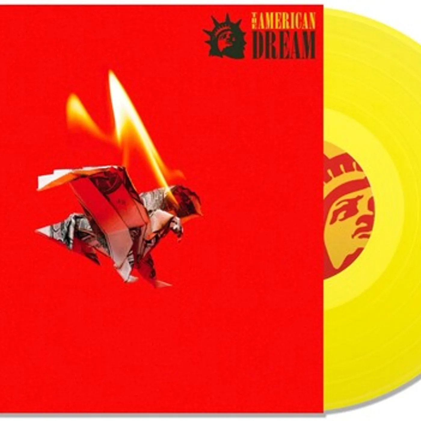 Trophy Eyes LP Vinyl - American Dream - Yellow (Coloured Vinyl) (Ylw)
