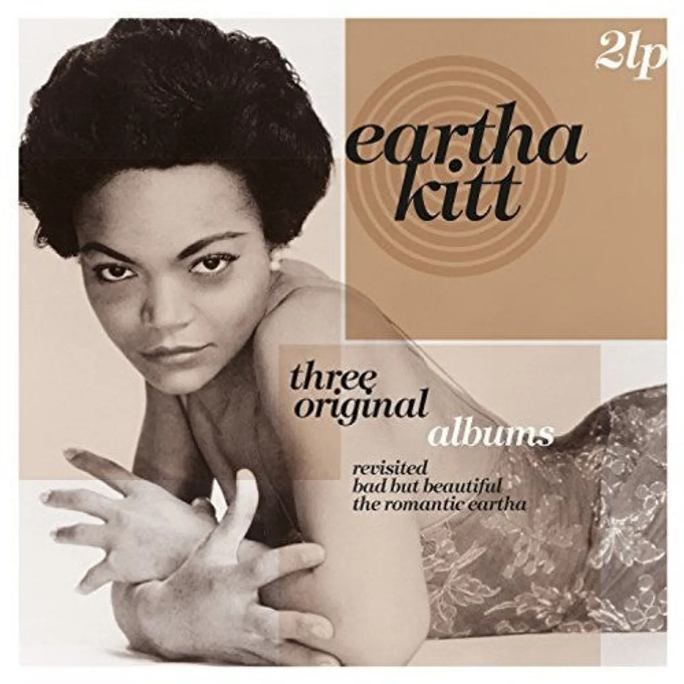Eartha Kitt LP Vinyl - Three Original Albums (Hol)