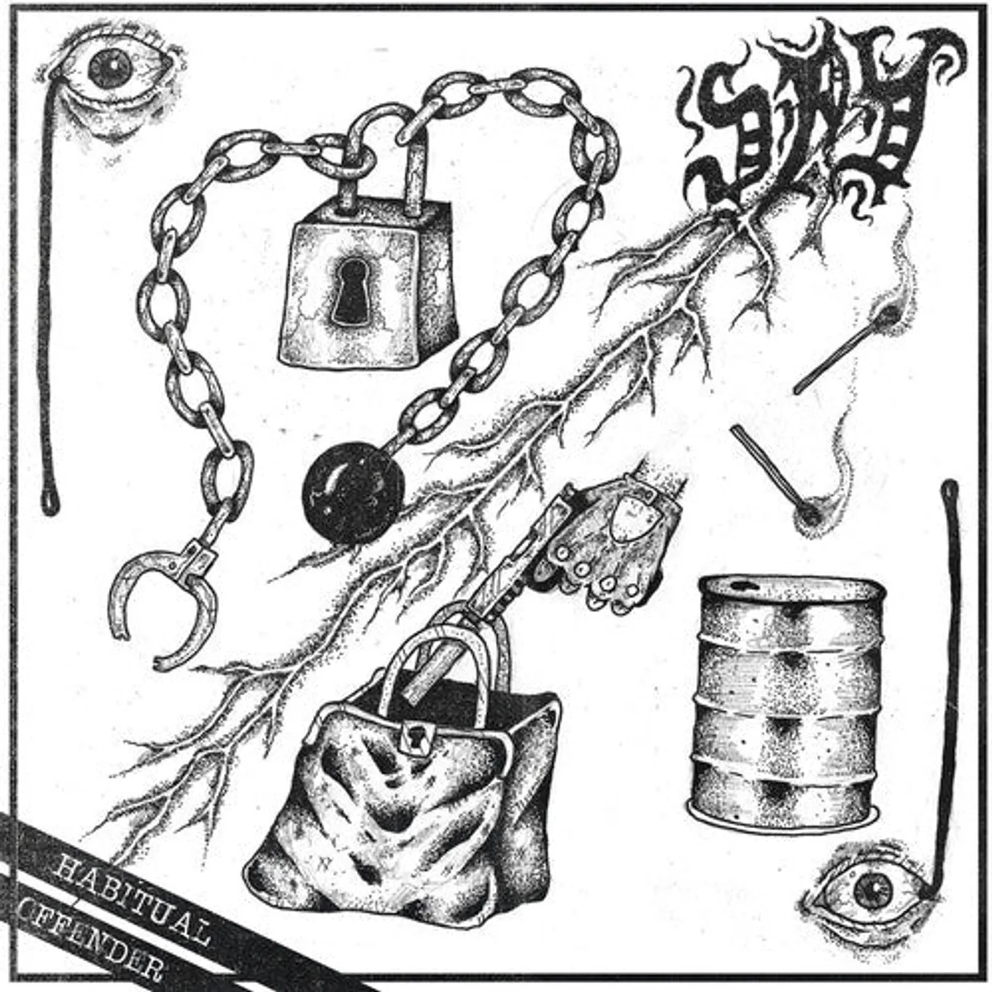 Spy LP Vinyl - Habitual Offender