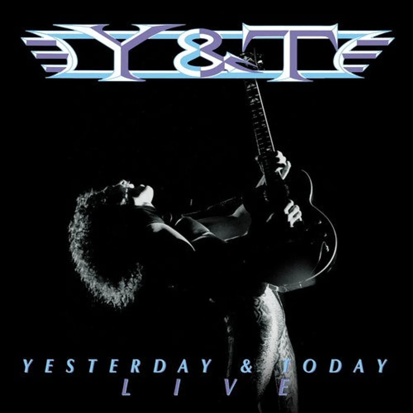 Y&T LP Vinyl - Yesterday And Today Live (Blue) (Coloured Vinyl)