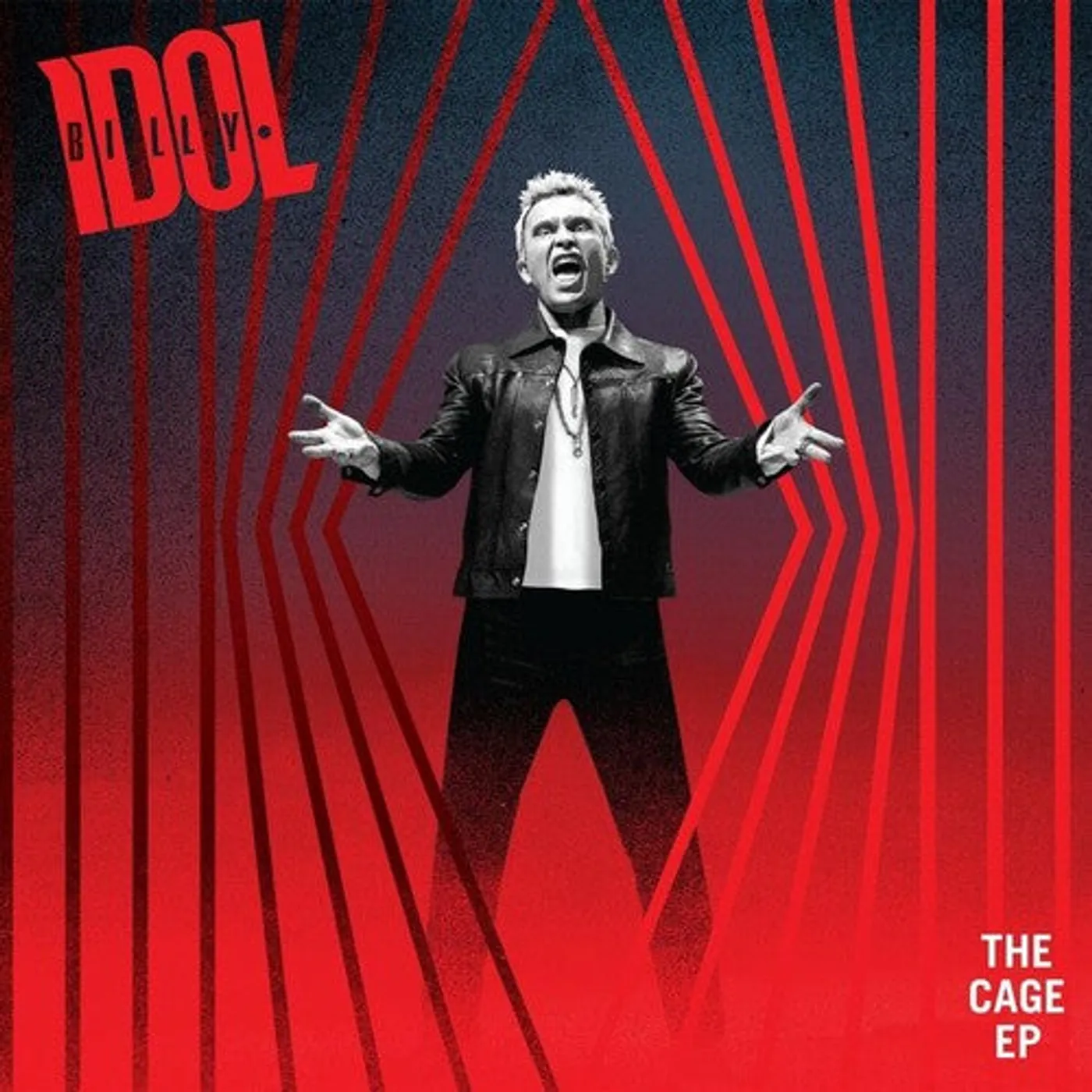 Billy Idol LP Vinyl - Cage (Coloured Vinyl) (Ep) (Red)