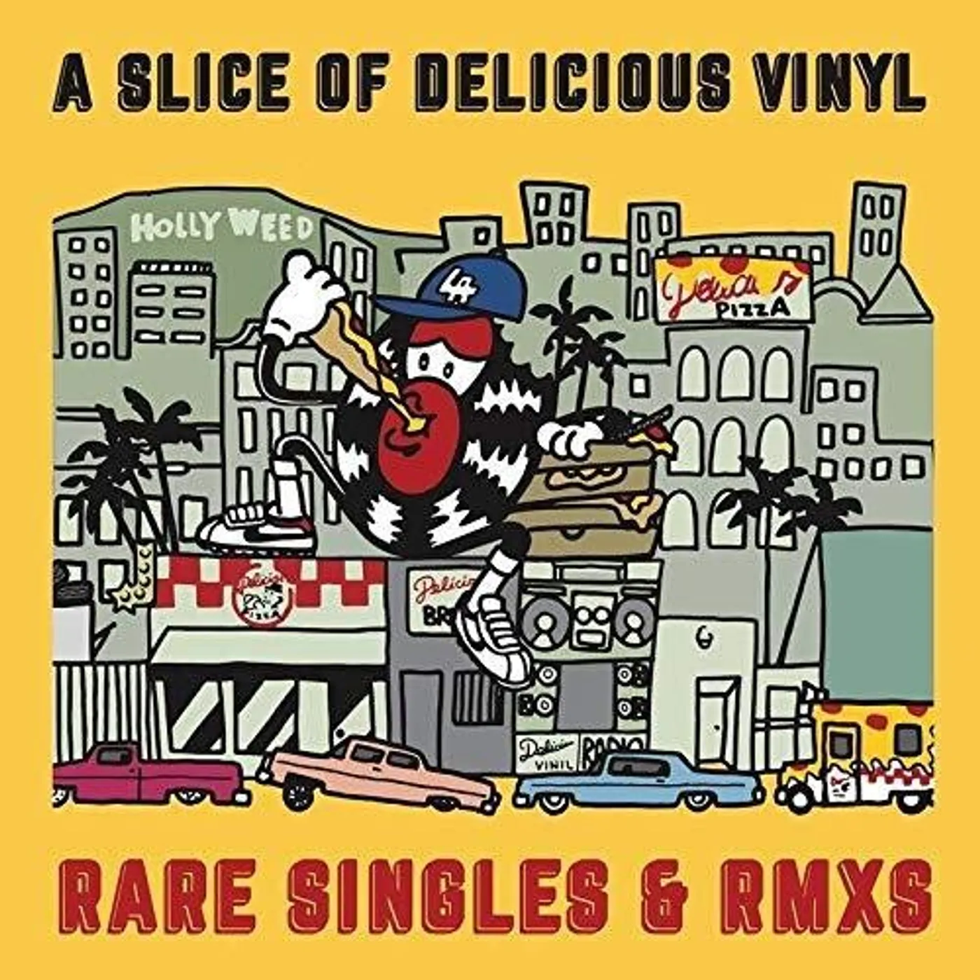A Slice Of Delicious Vinyl: Rare Singles & Rmxs LP Vinyl - A Slice Of Delicious Vinyl: Rare Singles & Rmxs