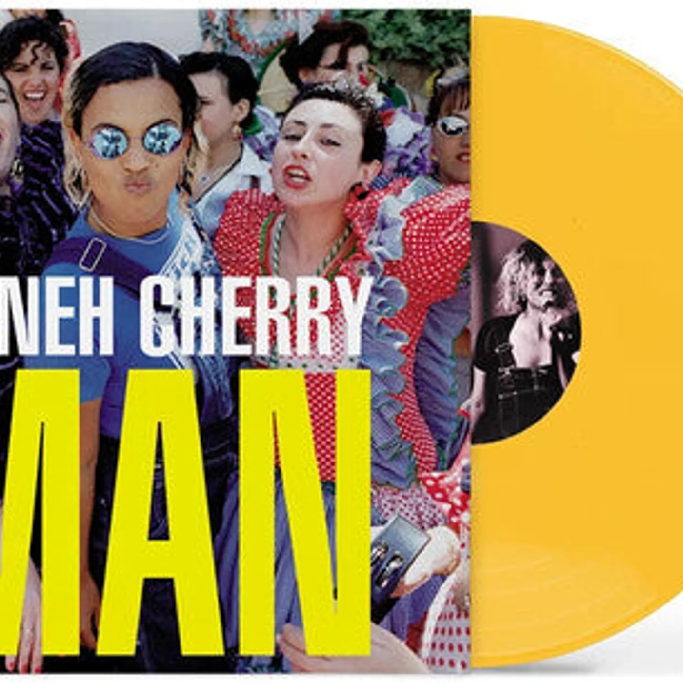 Neneh Cherry LP Vinyl - Man (Coloured Vinyl) (Ltd) (Ylw) (Uk)