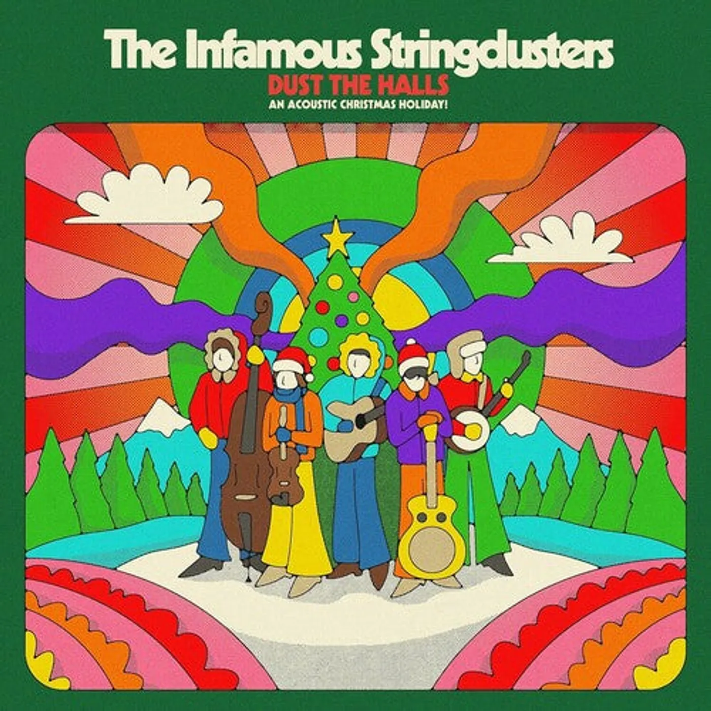 The Infamous Stringdusters LP Vinyl - Dust The Halls: An Acoustic Christmas Holiday