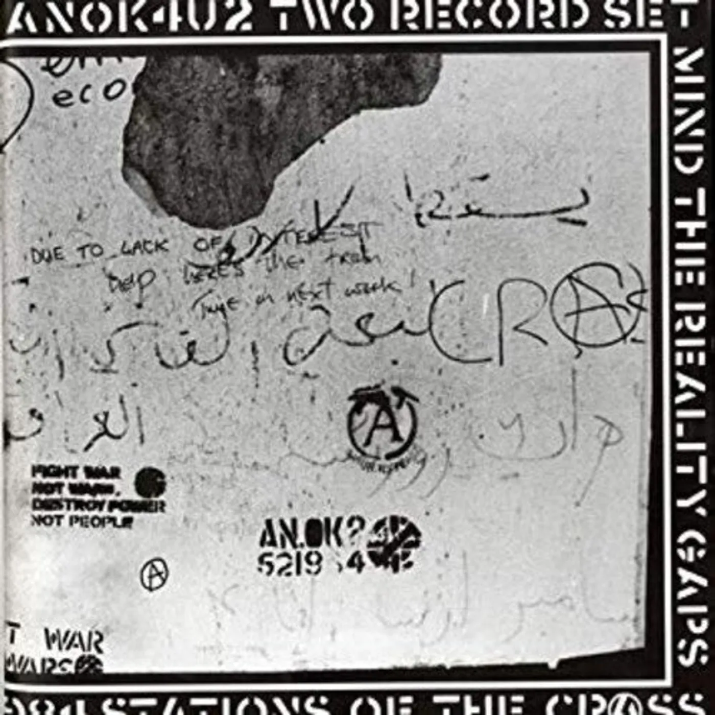 Crass LP Vinyl - Stations Of The Crass