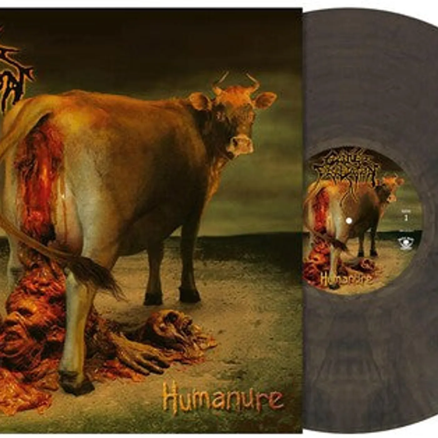 Cattle Decapitation LP Vinyl - Humanure (Coloured Vinyl)