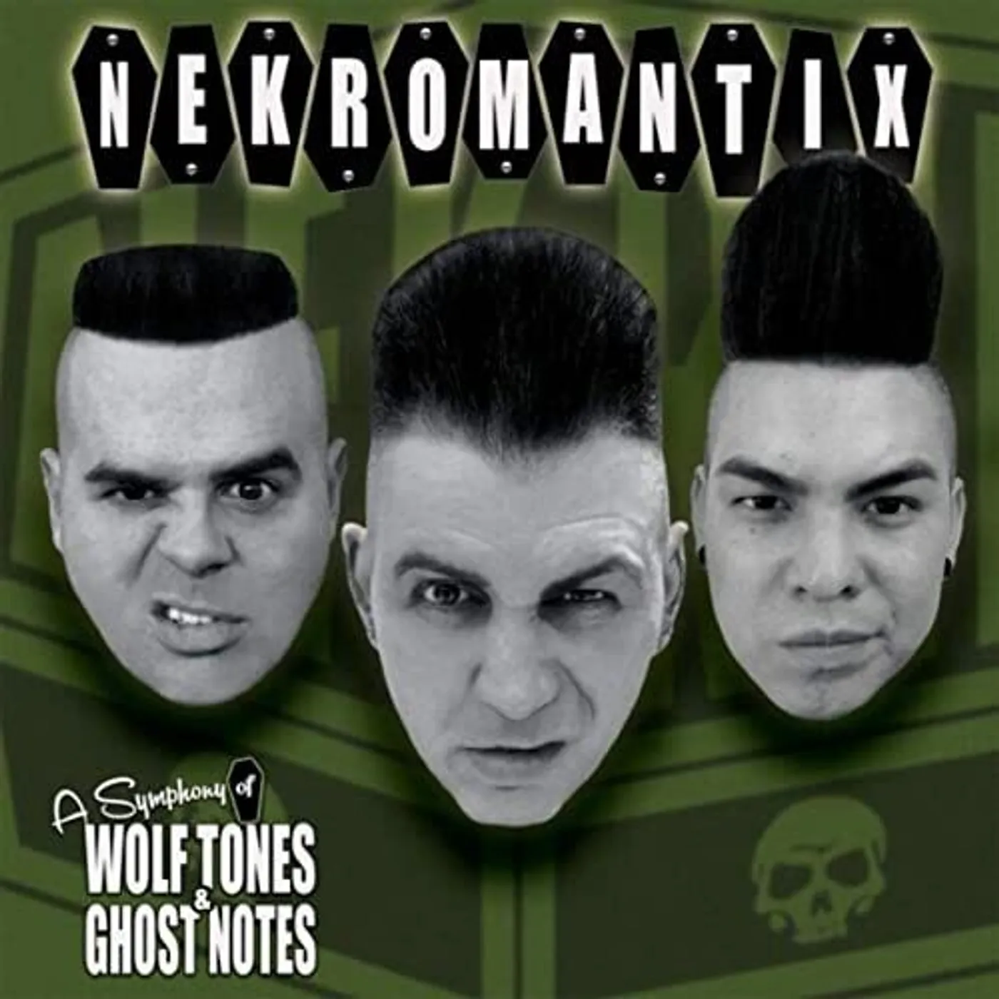 Nekromantix LP Vinyl - Symphony Of Wolf Tones (Trans Green) (Coloured Vinyl) (Grn)