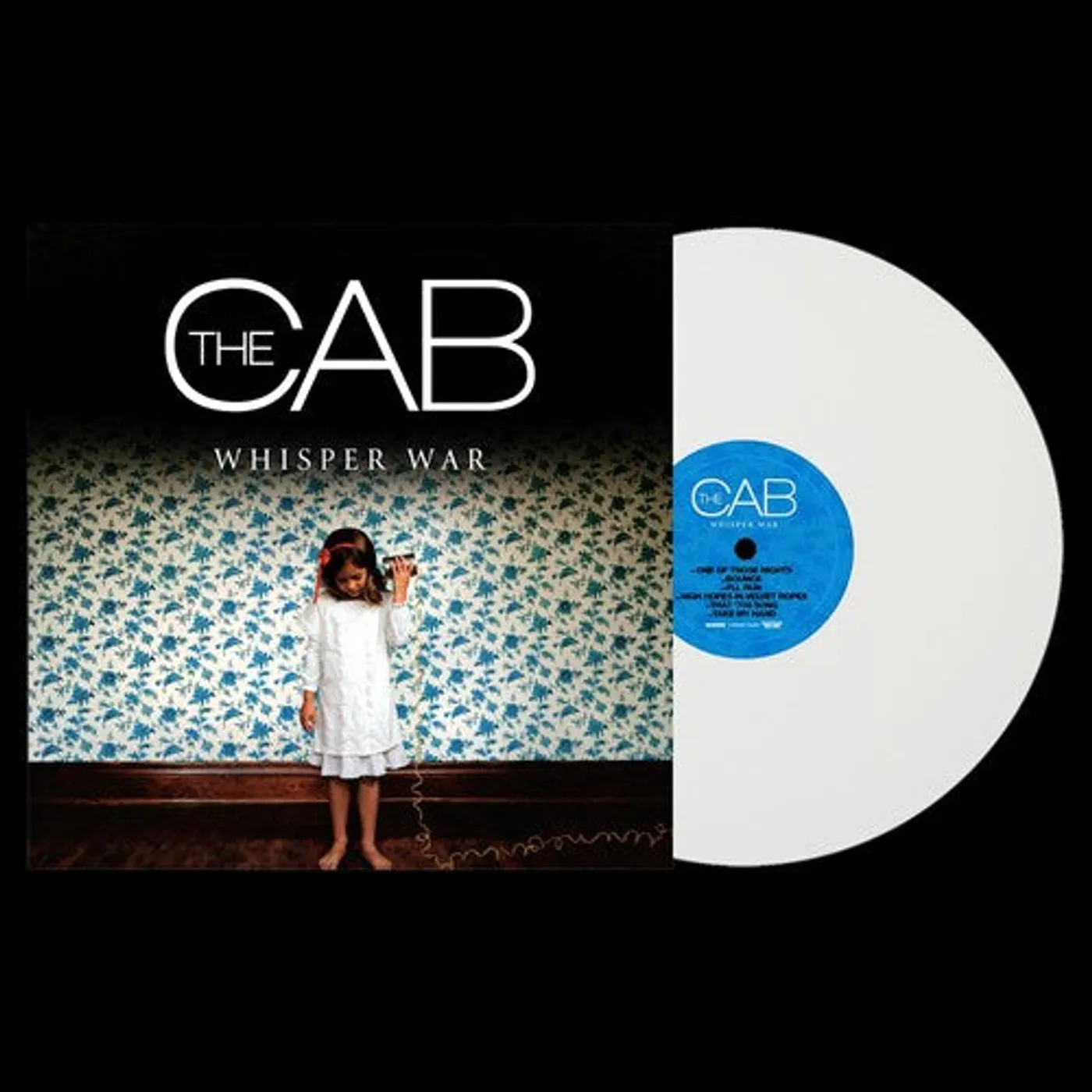 The Cab LP Vinyl - Whisper War (Coloured Vinyl) (Wht)