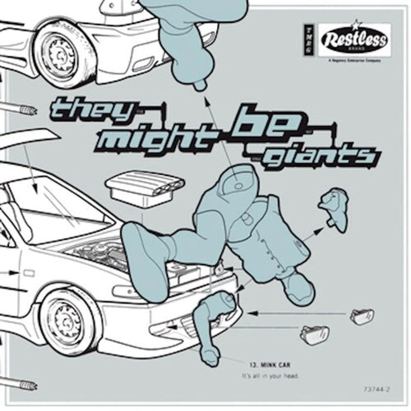 They Might Be Giants LP Vinyl - Mink Car