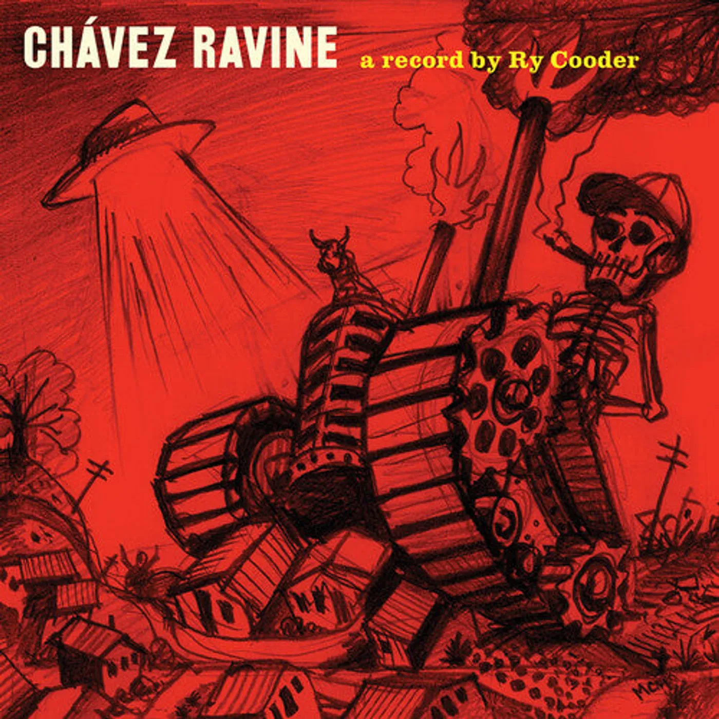 Ry Cooder LP Vinyl - Chavez Ravine