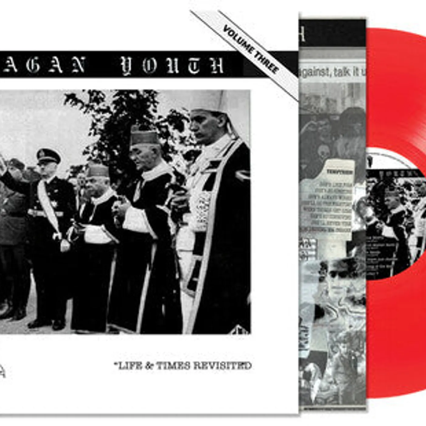Reagan Youth LP Vinyl - Volume Iii - Life & Times Revisited (Coloured Vinyl) (Ltd)