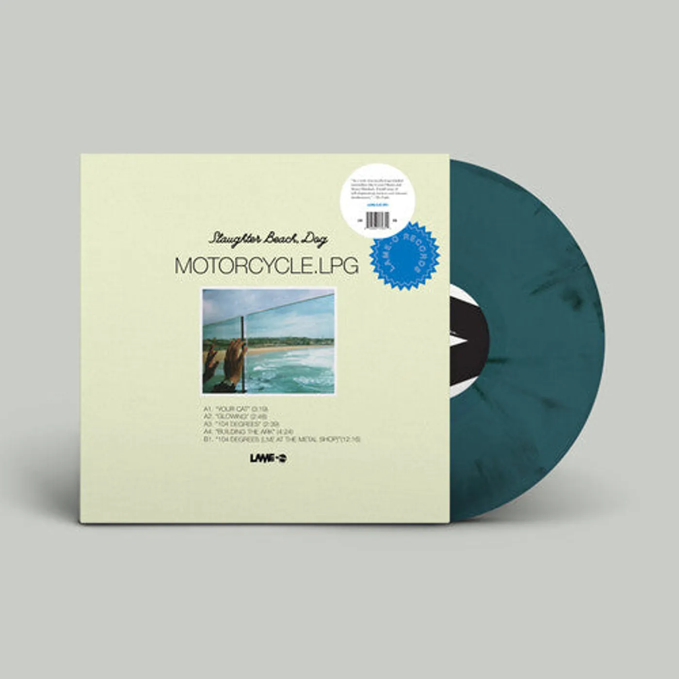 Slaughter Beach, Dog LP Vinyl - Motorcycle Lpg (Blue) (Coloured Vinyl)